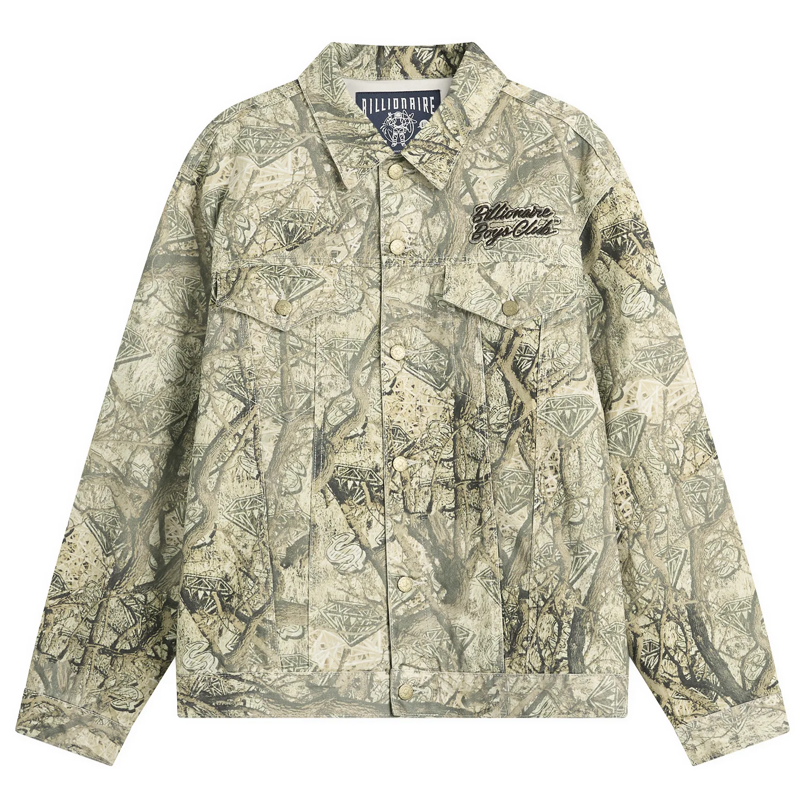 Billionaire Boys Club Diamonds & Dollars Tree Camo Trucker J
