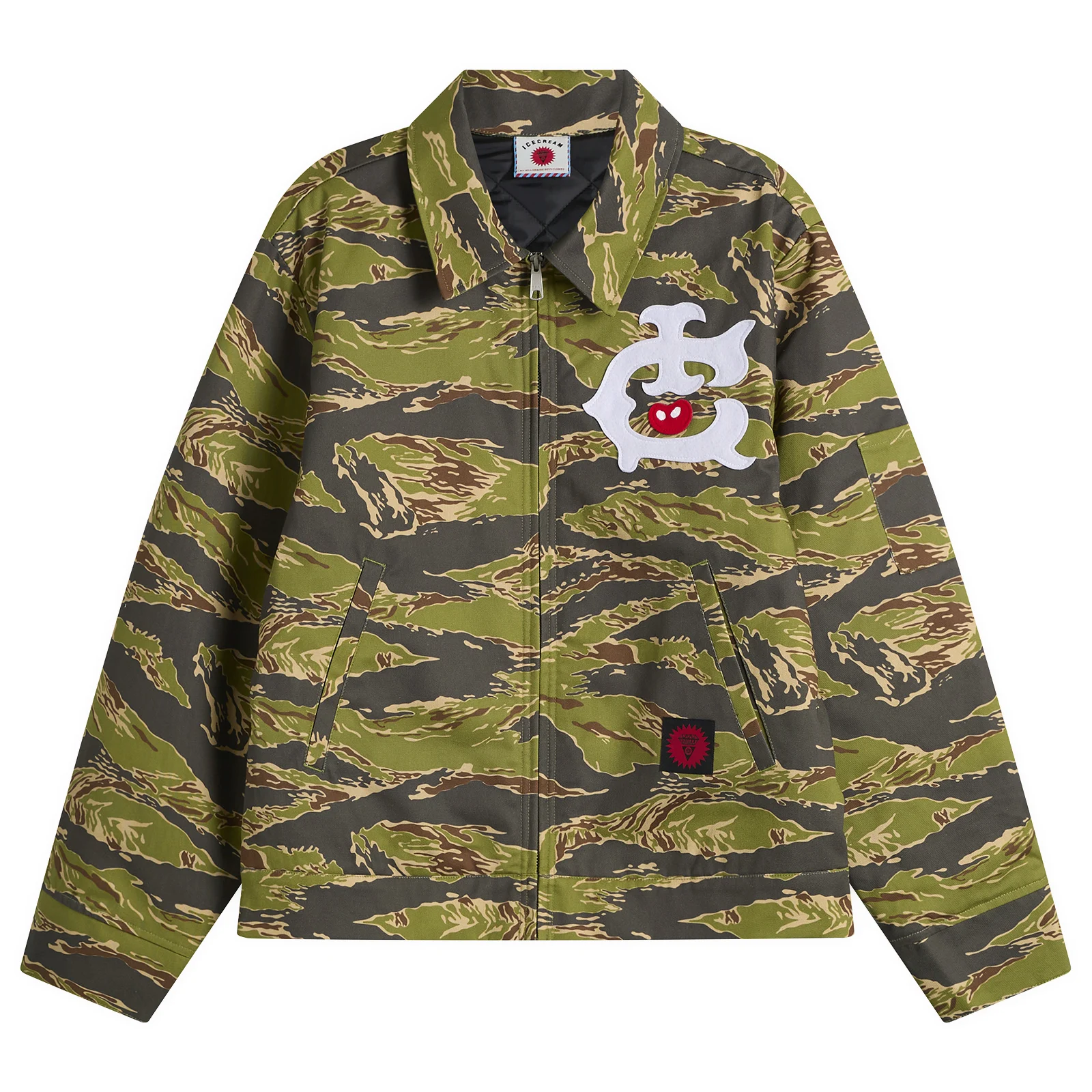 ICECREAM Tiger Stripe Work Jacket