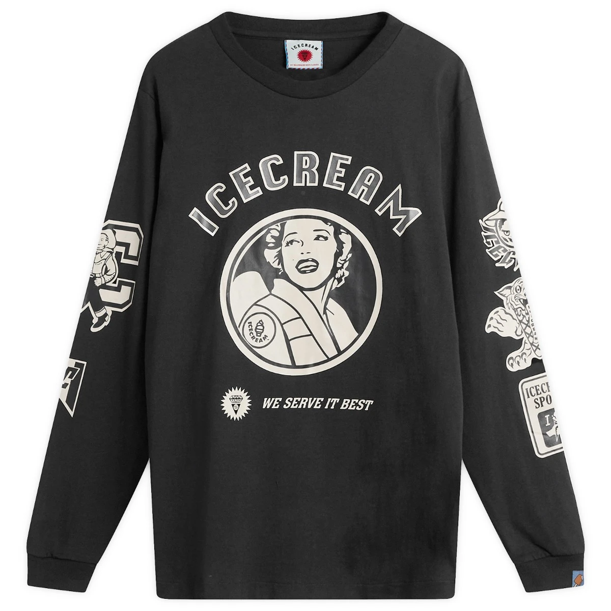 ICECREAM Multi Graphic Longsleeve T-Shirt
