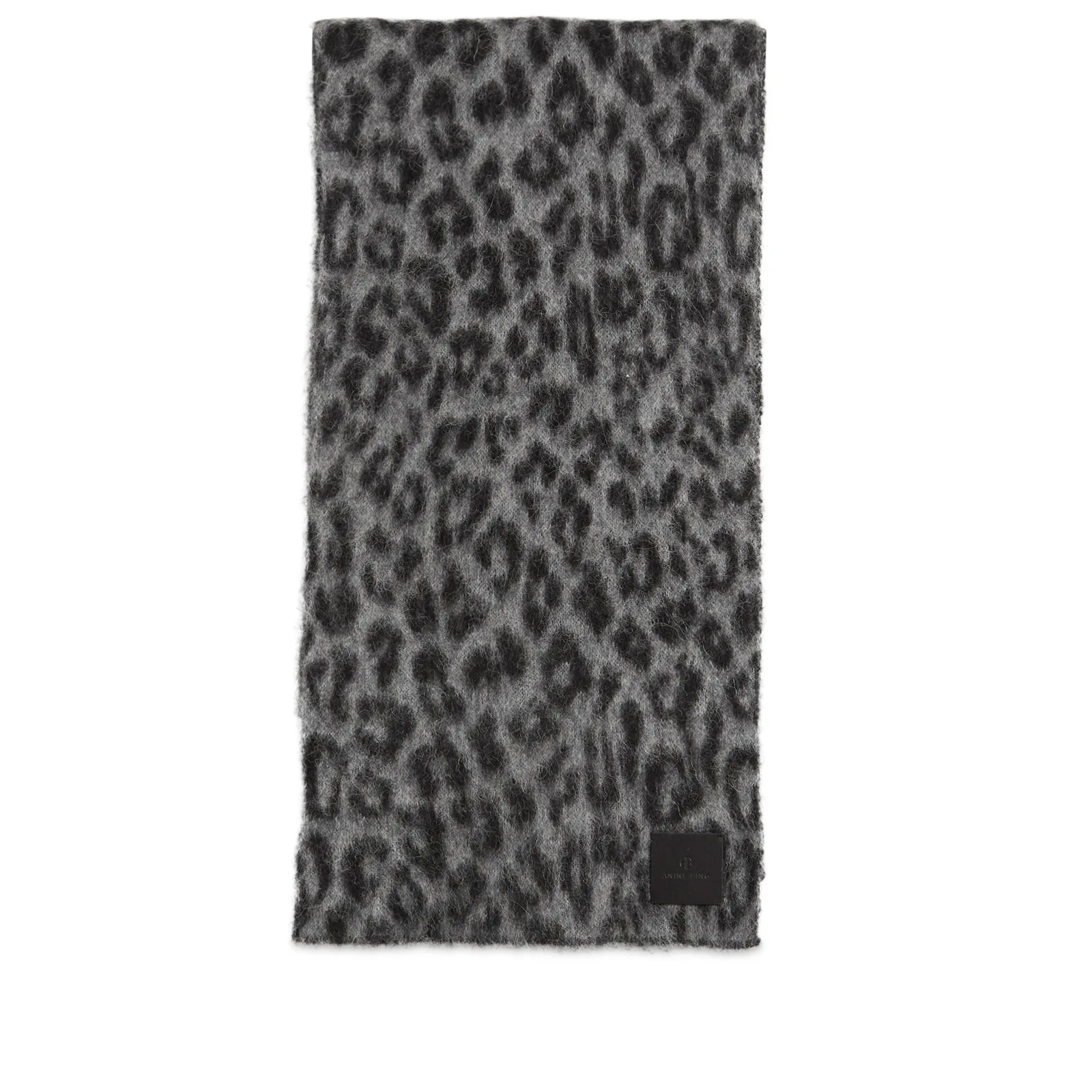Anine Bing Hannah Leopard Scarf