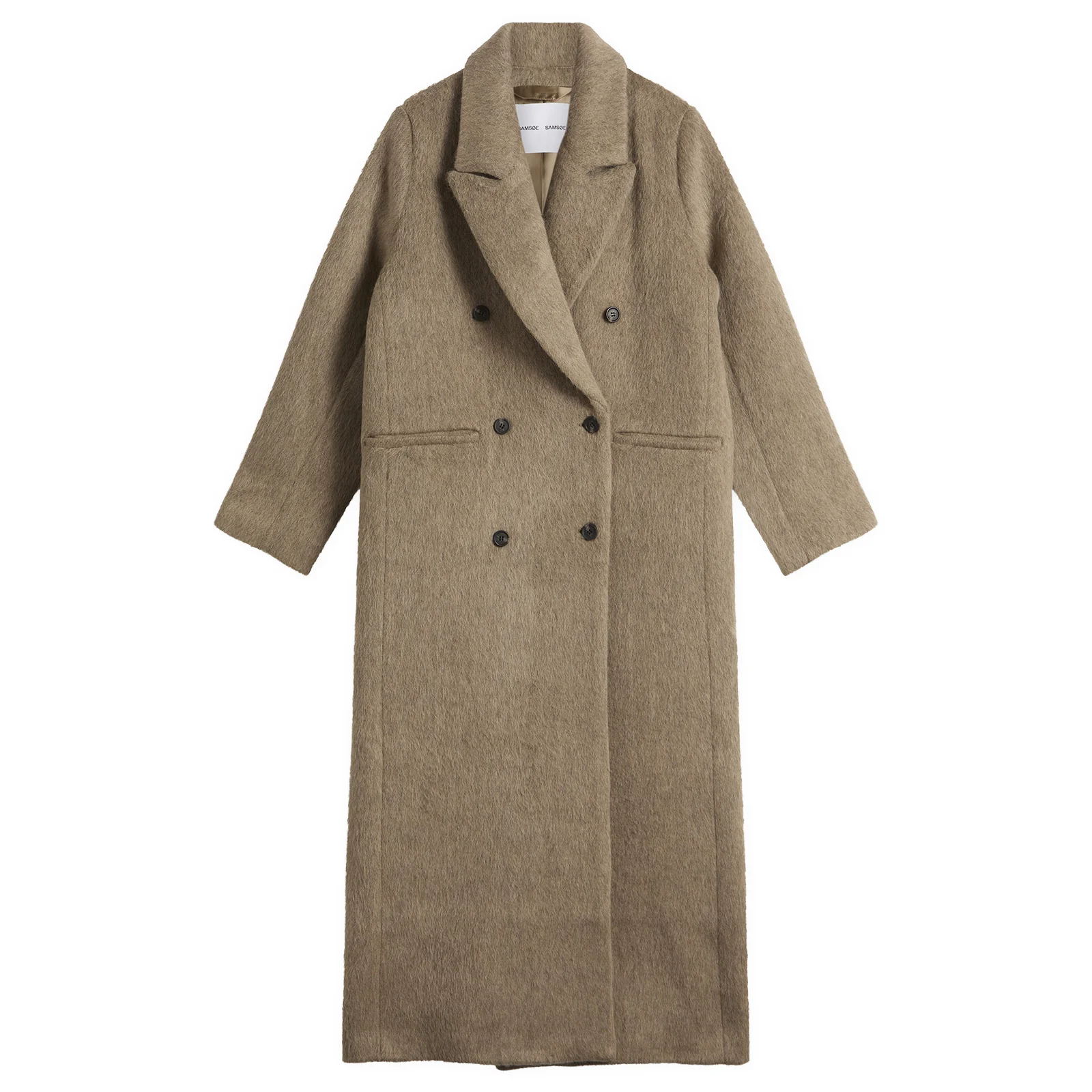 Samsøe Samsøe Sajilla Hairy Wool Coat
