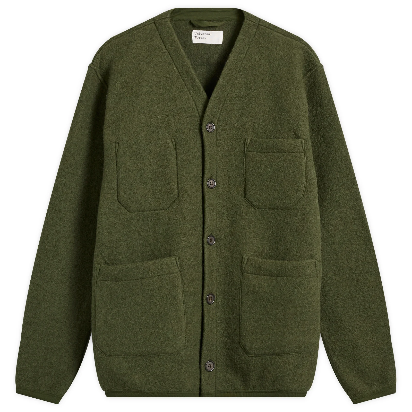 Universal Works Wool Fleece Cardigan - Presented by END.