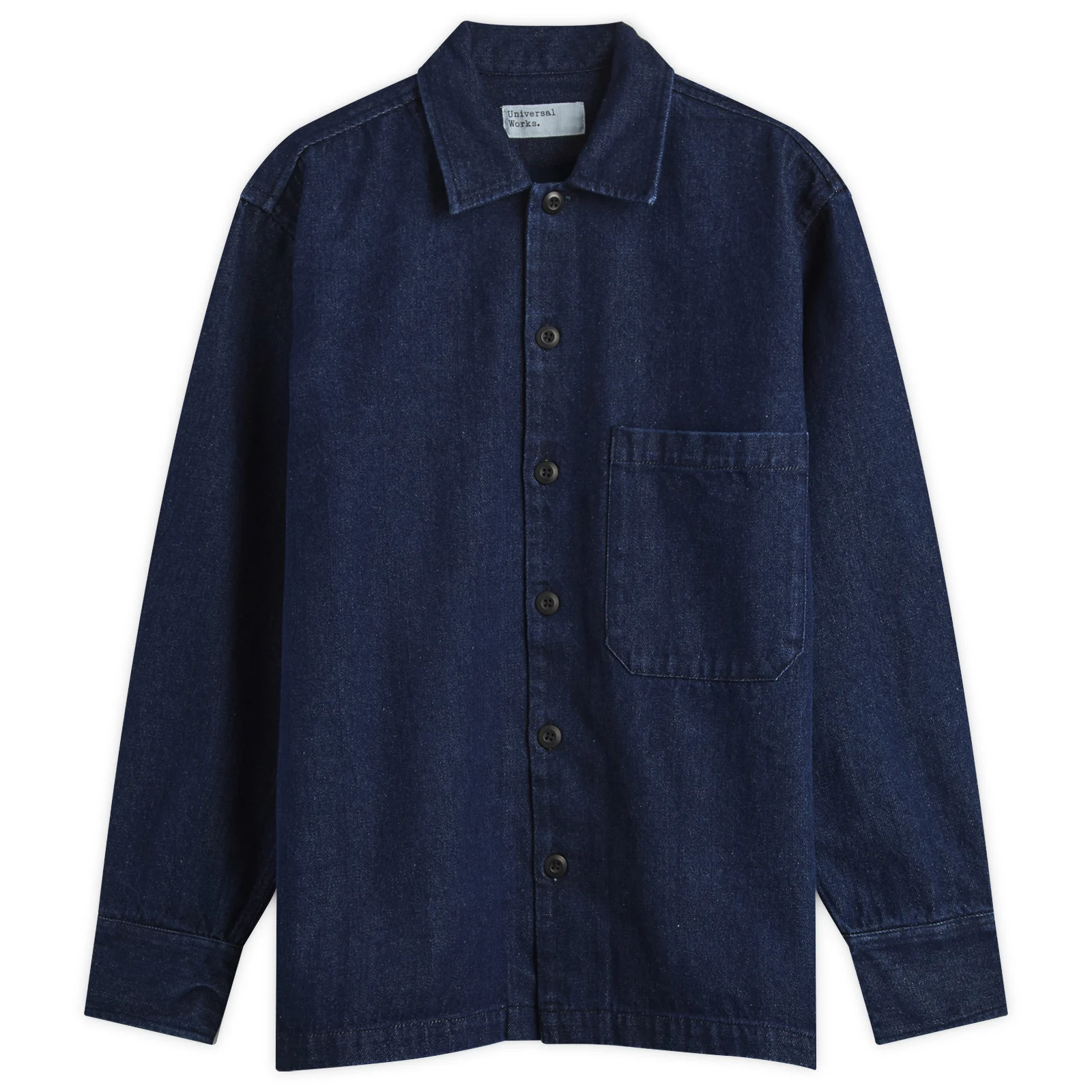 Universal Works Denim Fatigue Overshirt