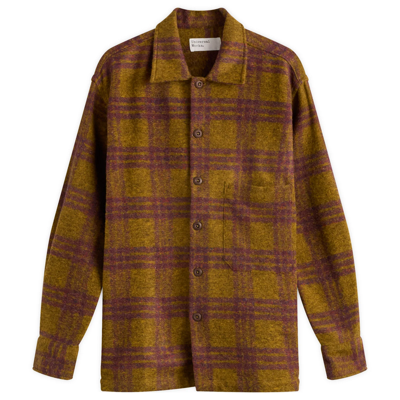 Universal Works Dam Check Fatigue Shirt