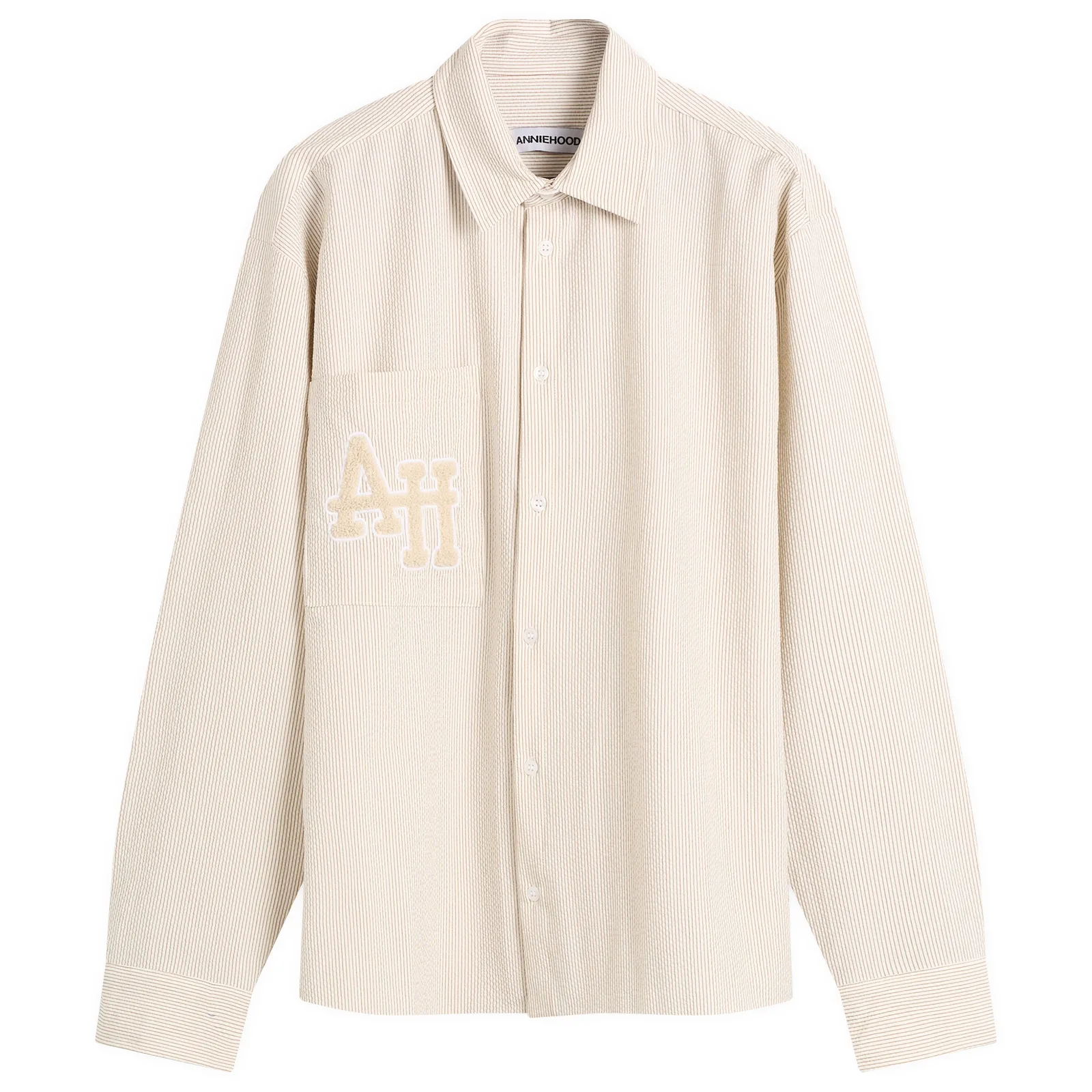 ANNIE HOOD College Seersucker Shirt
