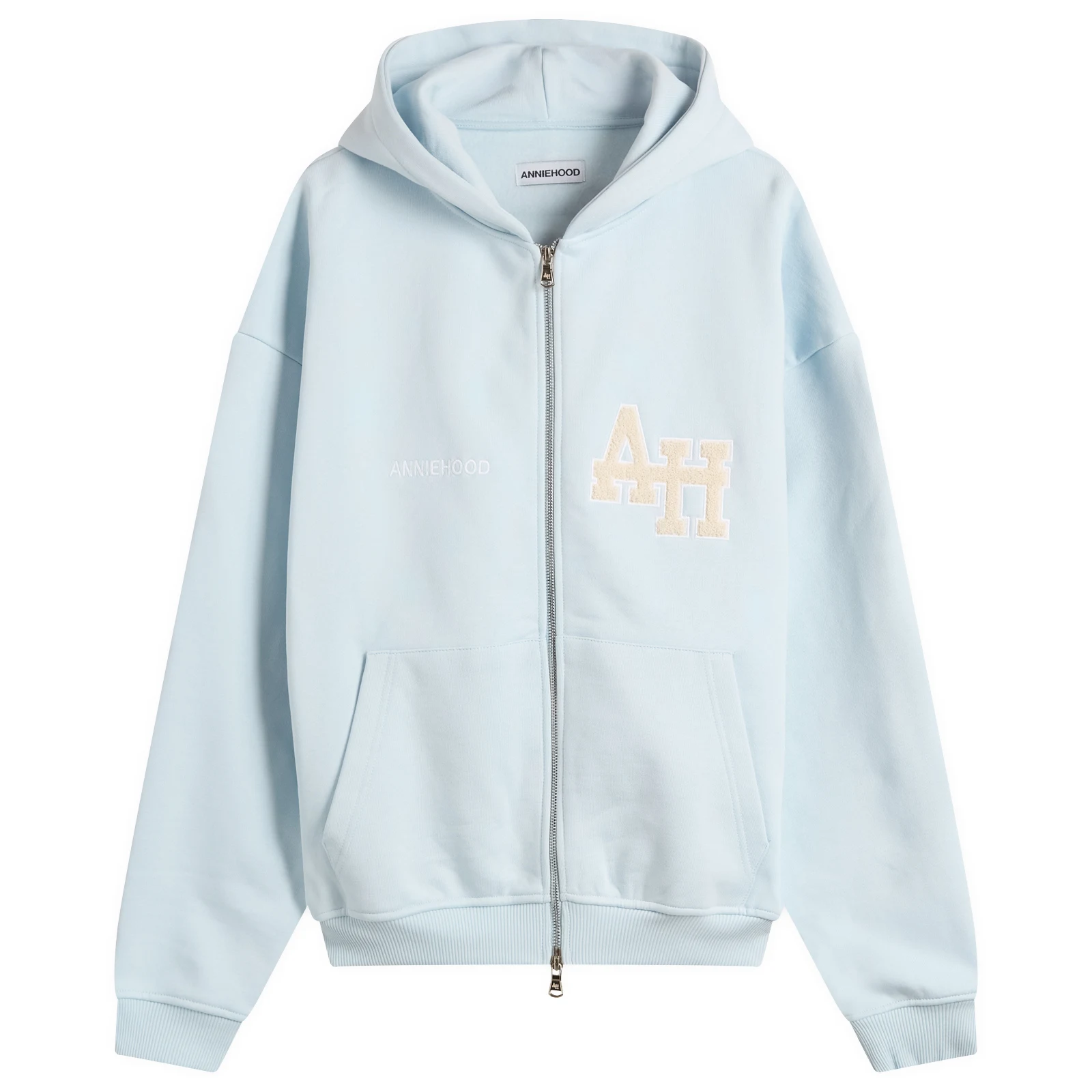 ANNIE HOOD College Zip Hoodie