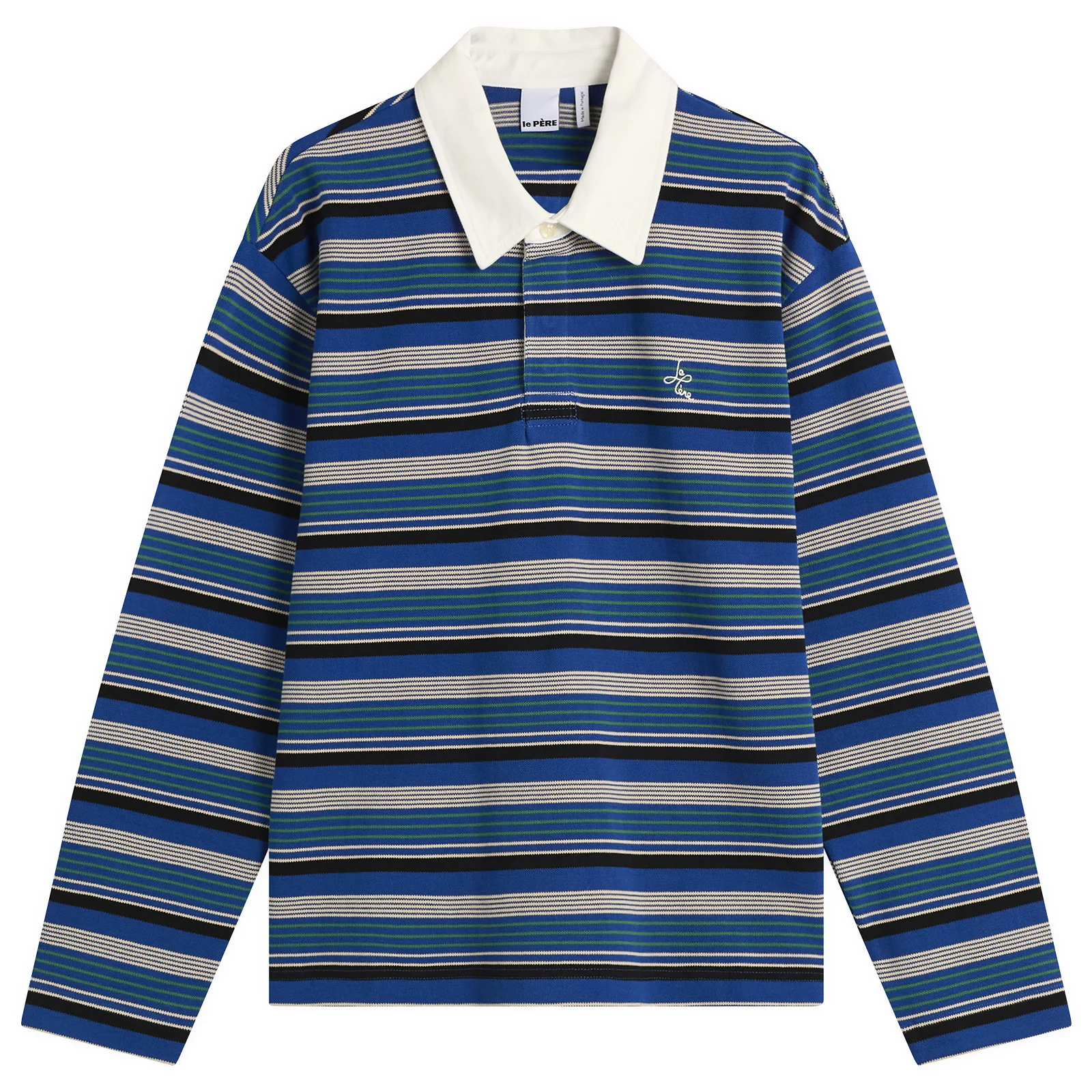 Le Père Long Sleeve Rugby Polo Shirt