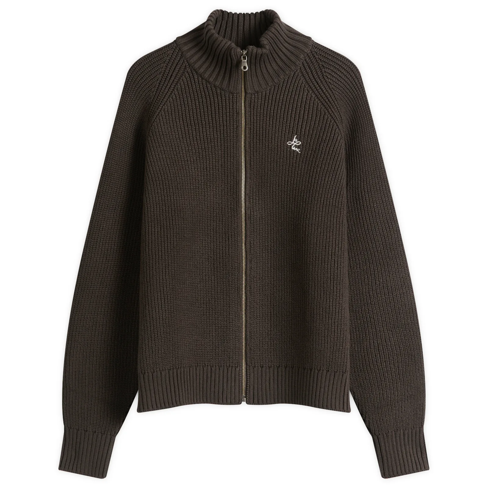 Le Père Zipper Knit Cardigan