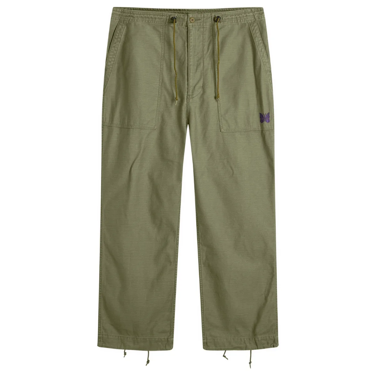 Needles Reversed Sateen String Fatigue Trousers