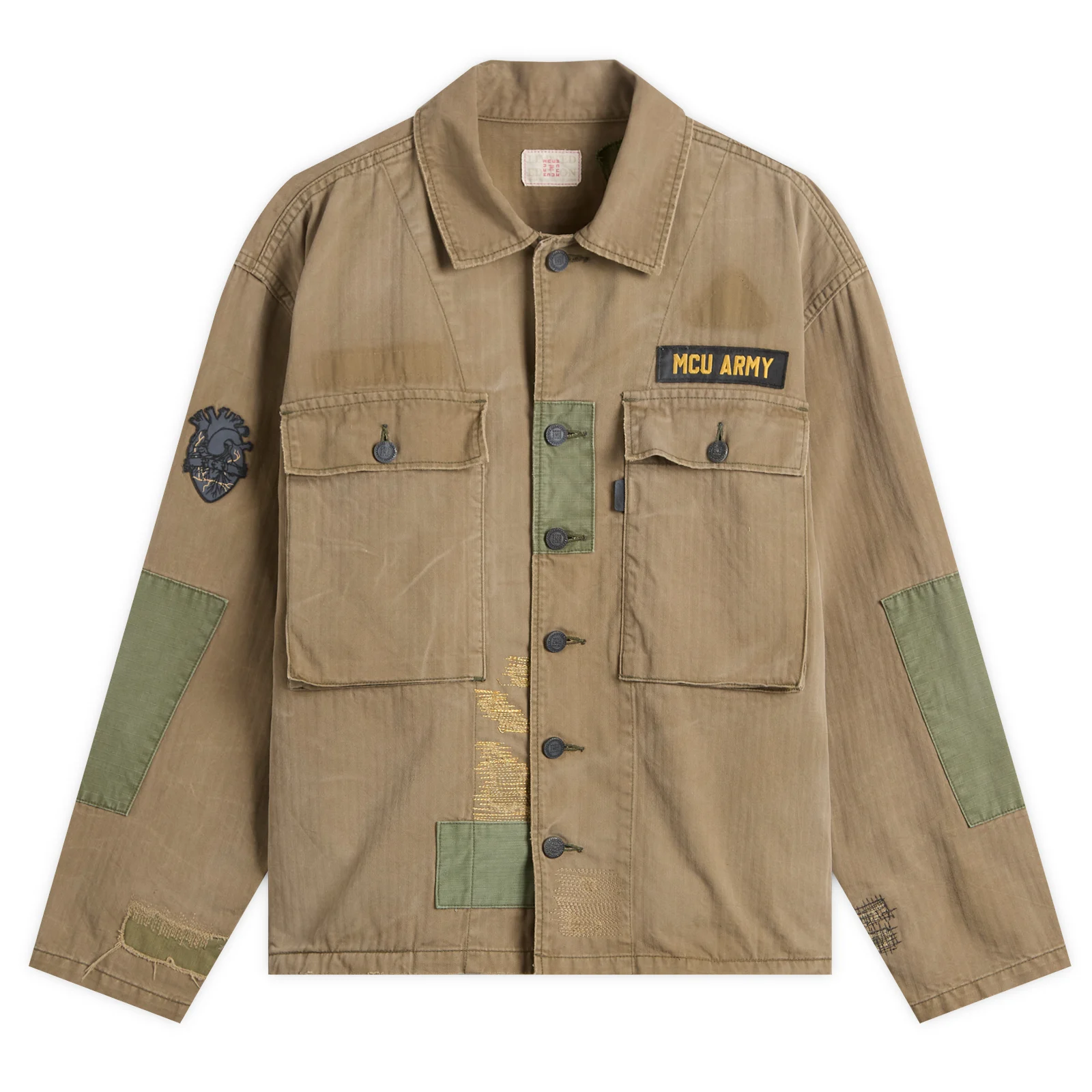 Mastercraft Union Shuri Herringbone Overshirt