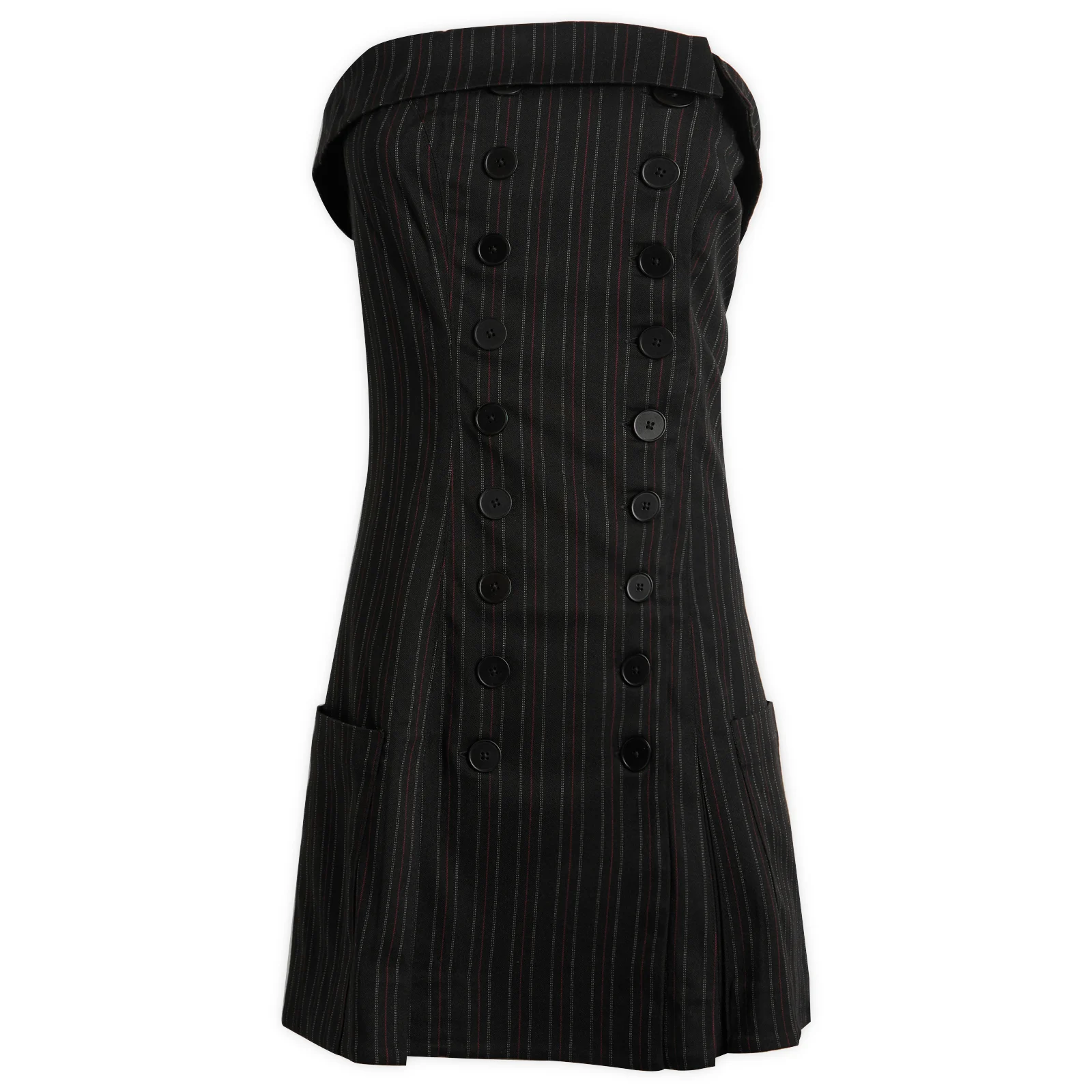 Peachy Den Bardot Tailored Dress