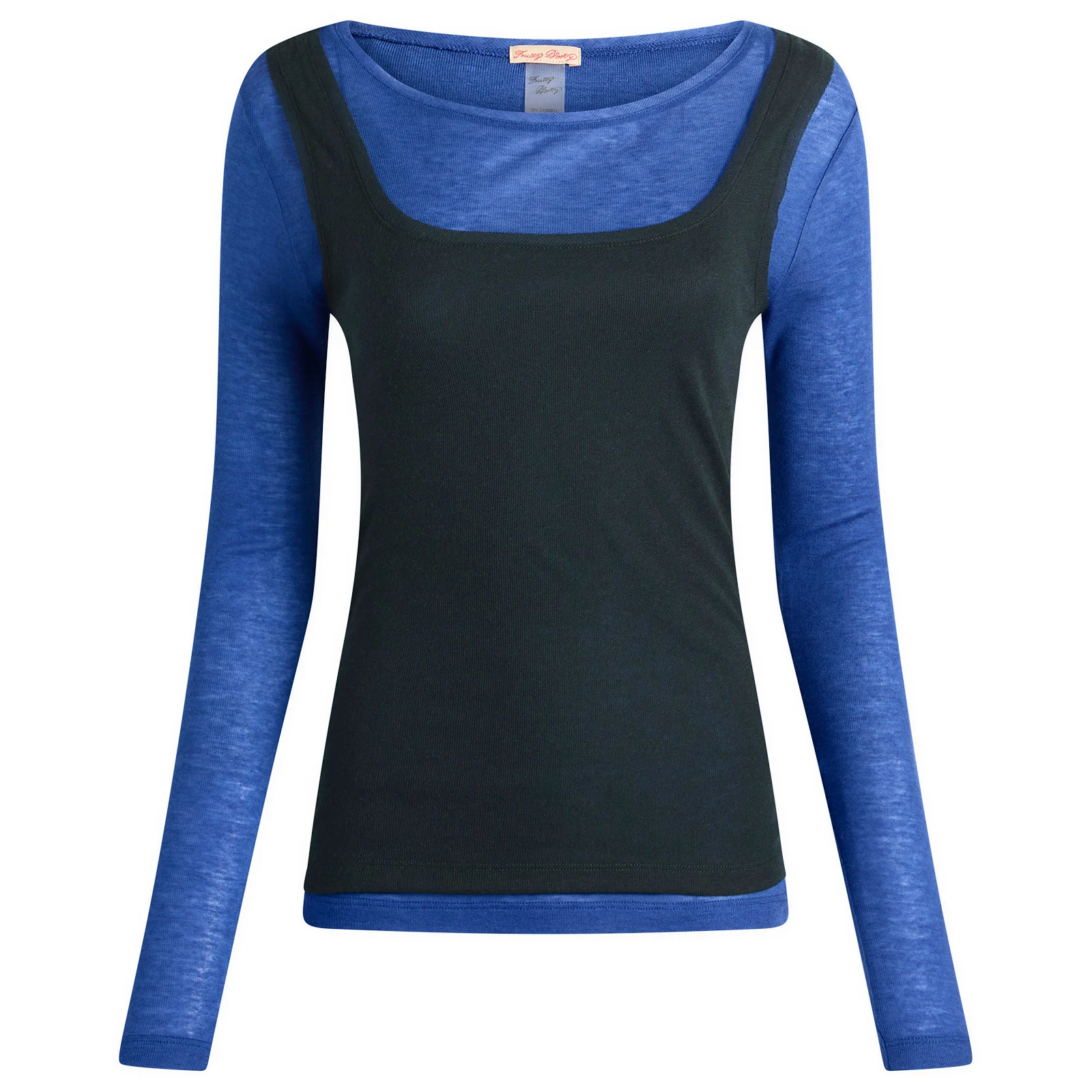 Fruity Booty Double Layer Long Sleeve Top
