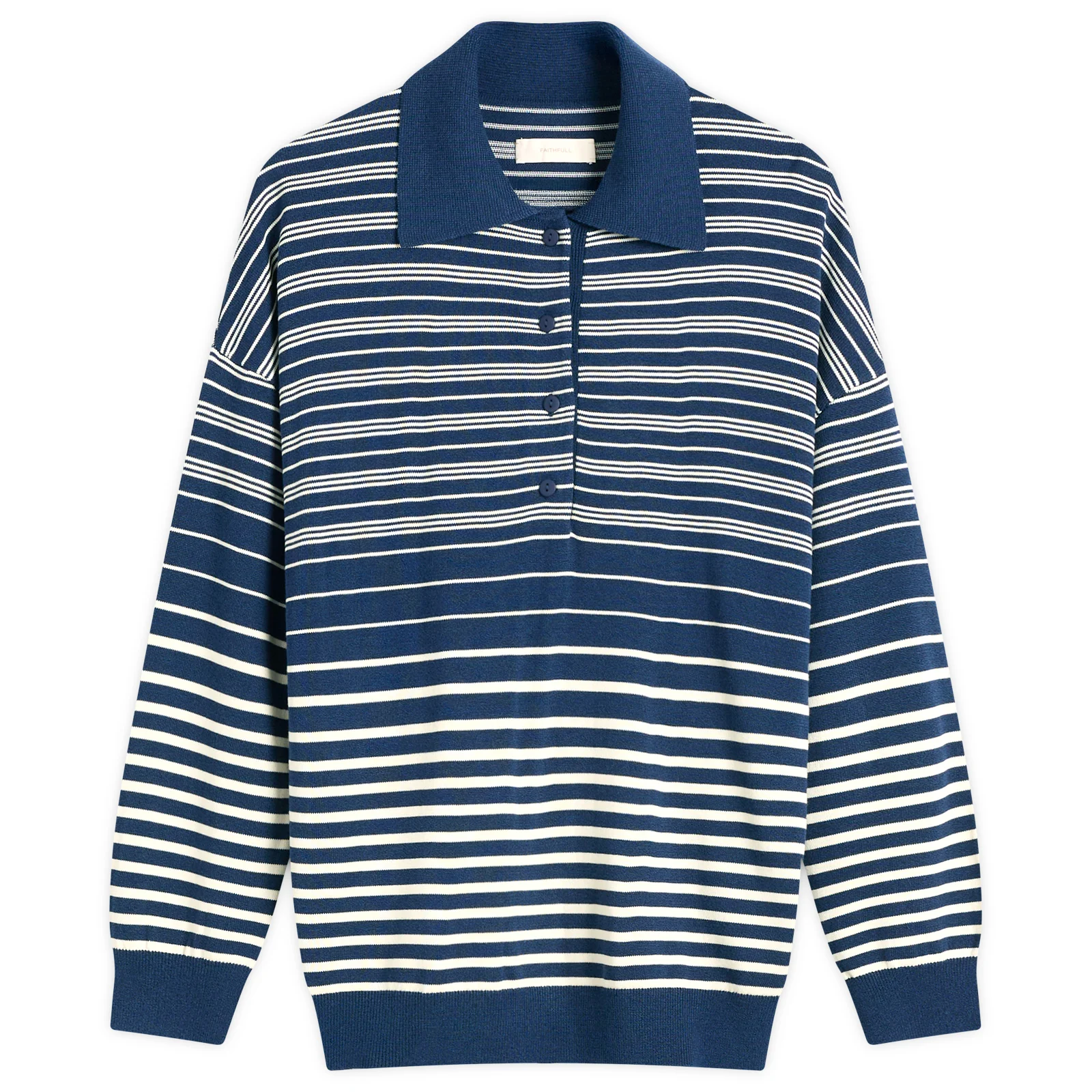 Faithfull The Brand Harlow Oversized Polo Top