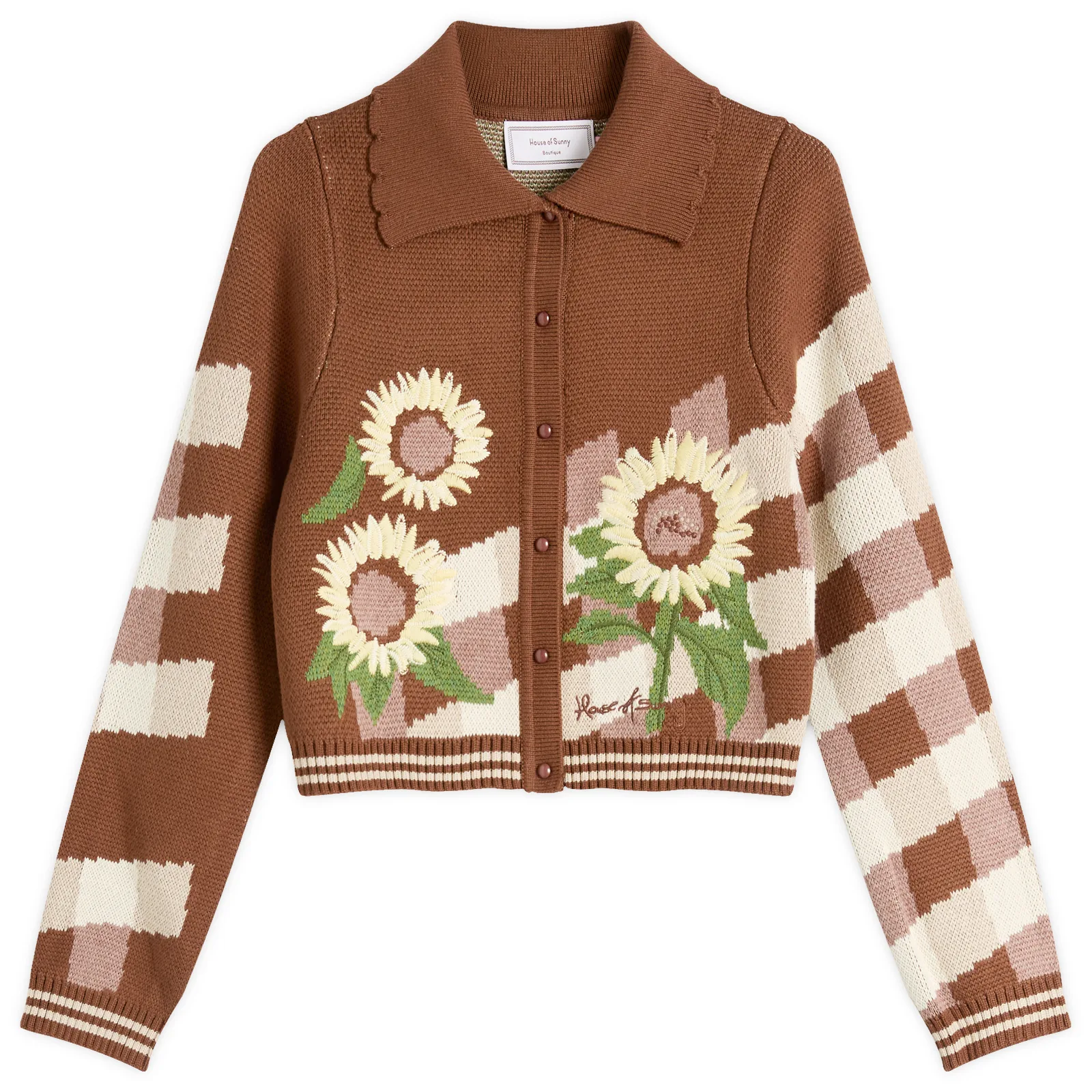 House of Sunny Sunflower Tripper Cardigan
