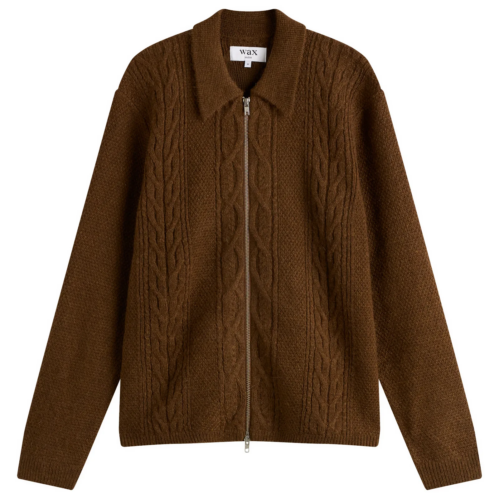 Wax London Friar Zip Knit Jacket