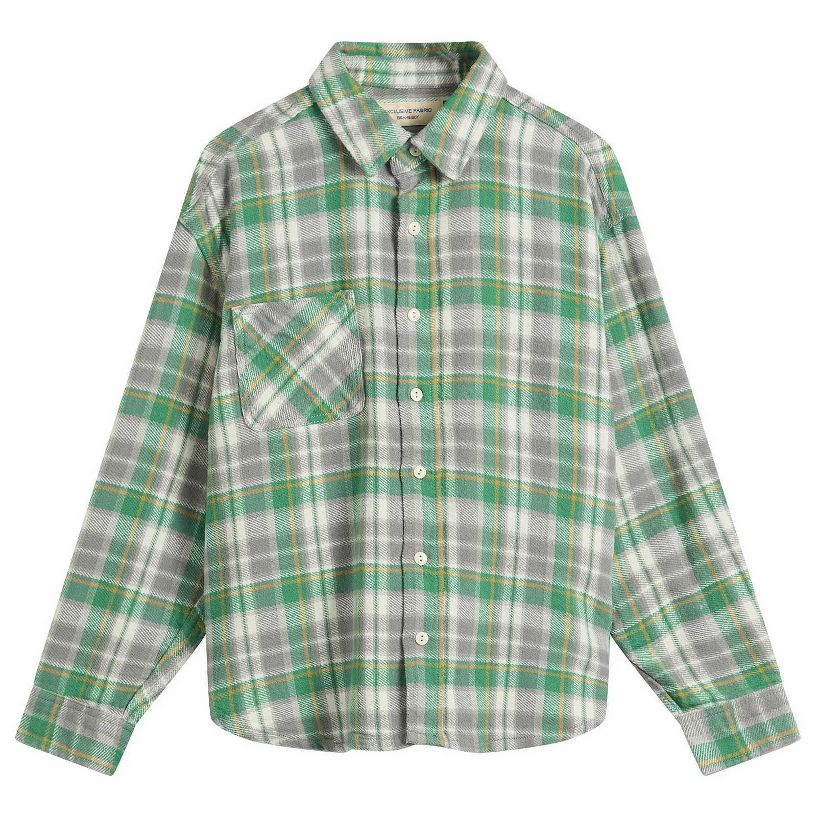Beams Boy Boy Workcheck Shirt