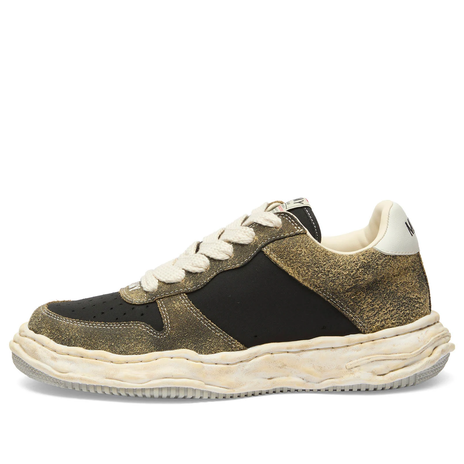 Maison MIHARA YASUHIRO Wayne Nylon Vintage Suede Low-Top
