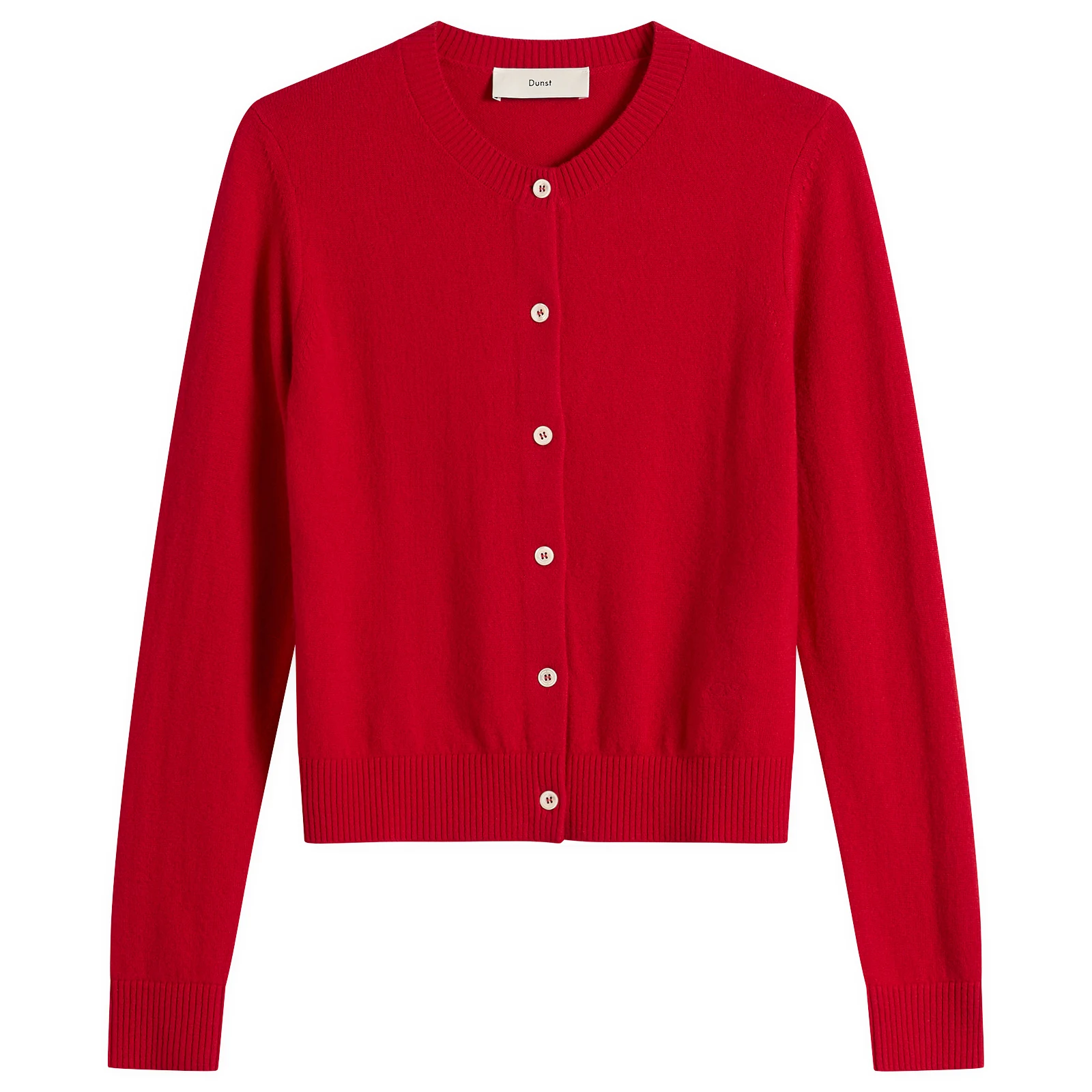 Dunst Essential Crewneck Knit Cardigan