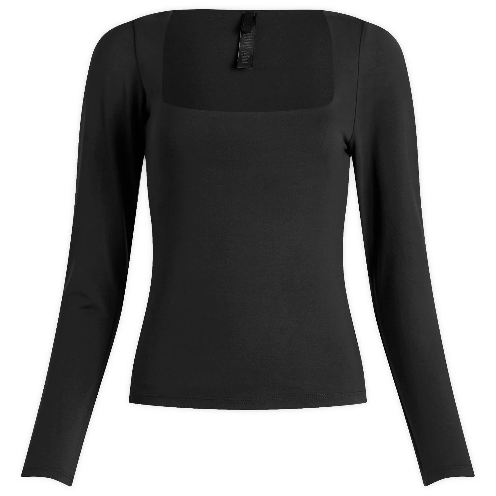 SKIMS Smooth Layers Square Neck Long Sleeve Top