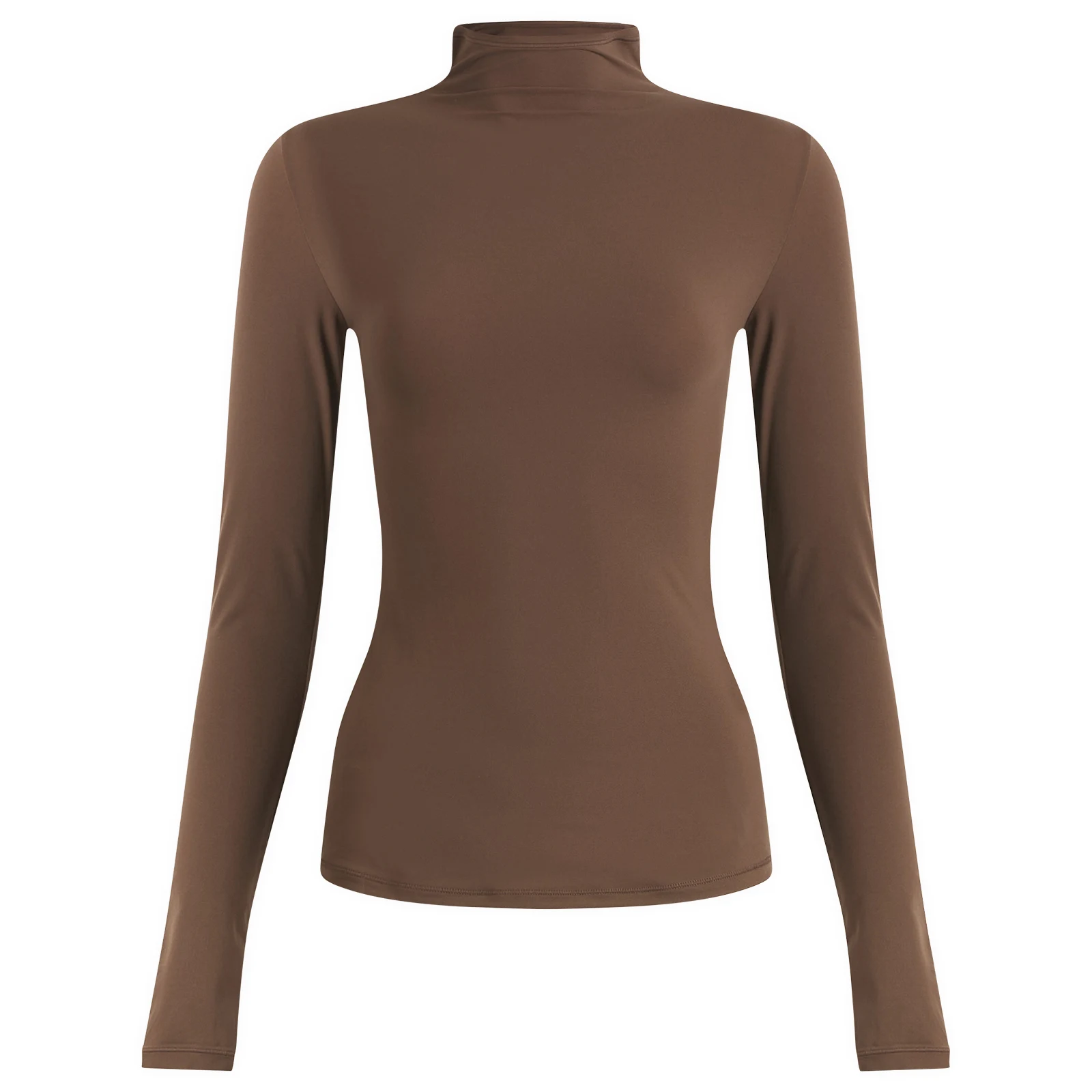 SKIMS Fits Everybody Long Sleeve High Neck Top