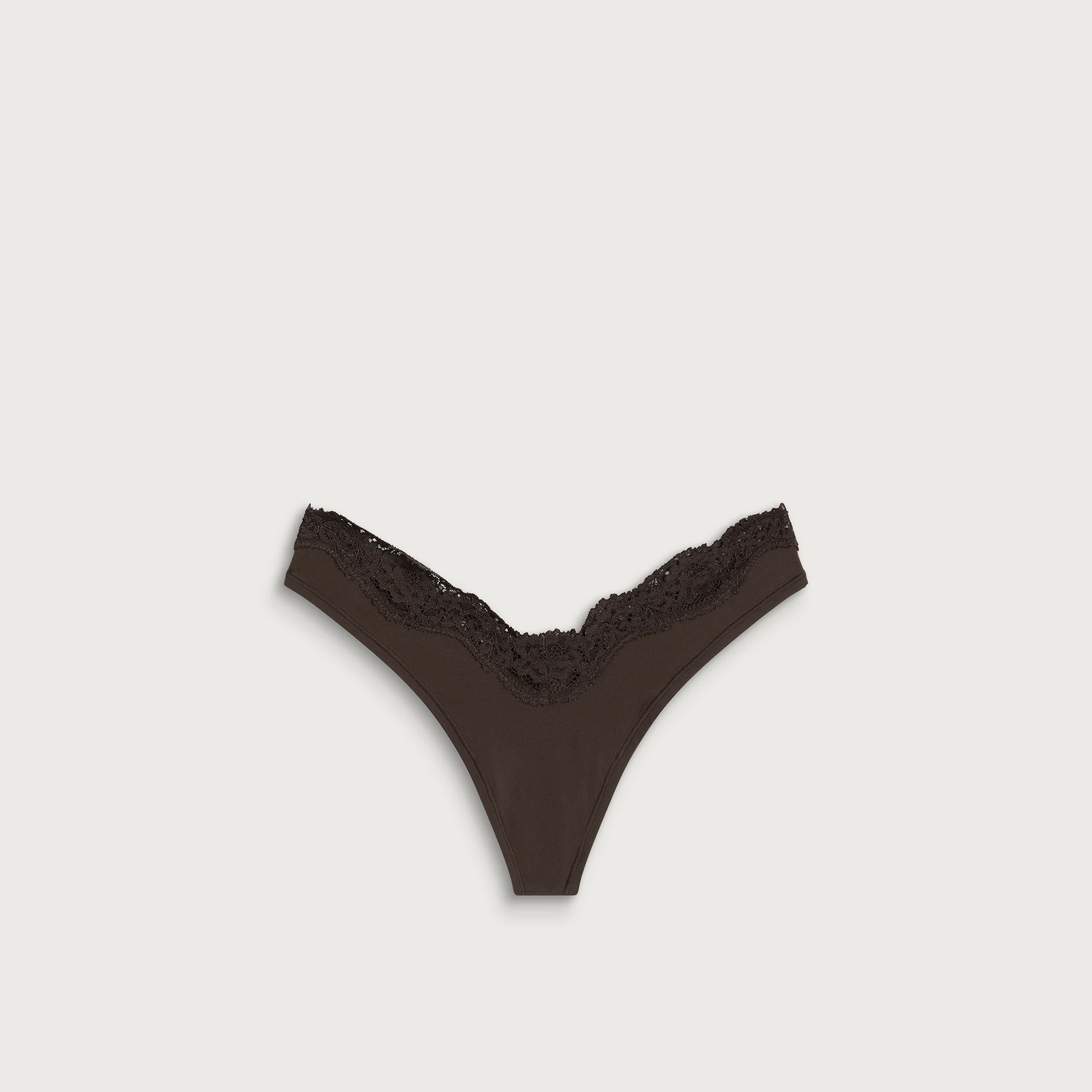 SKIMS Fits Everybody Lace Dip Thong