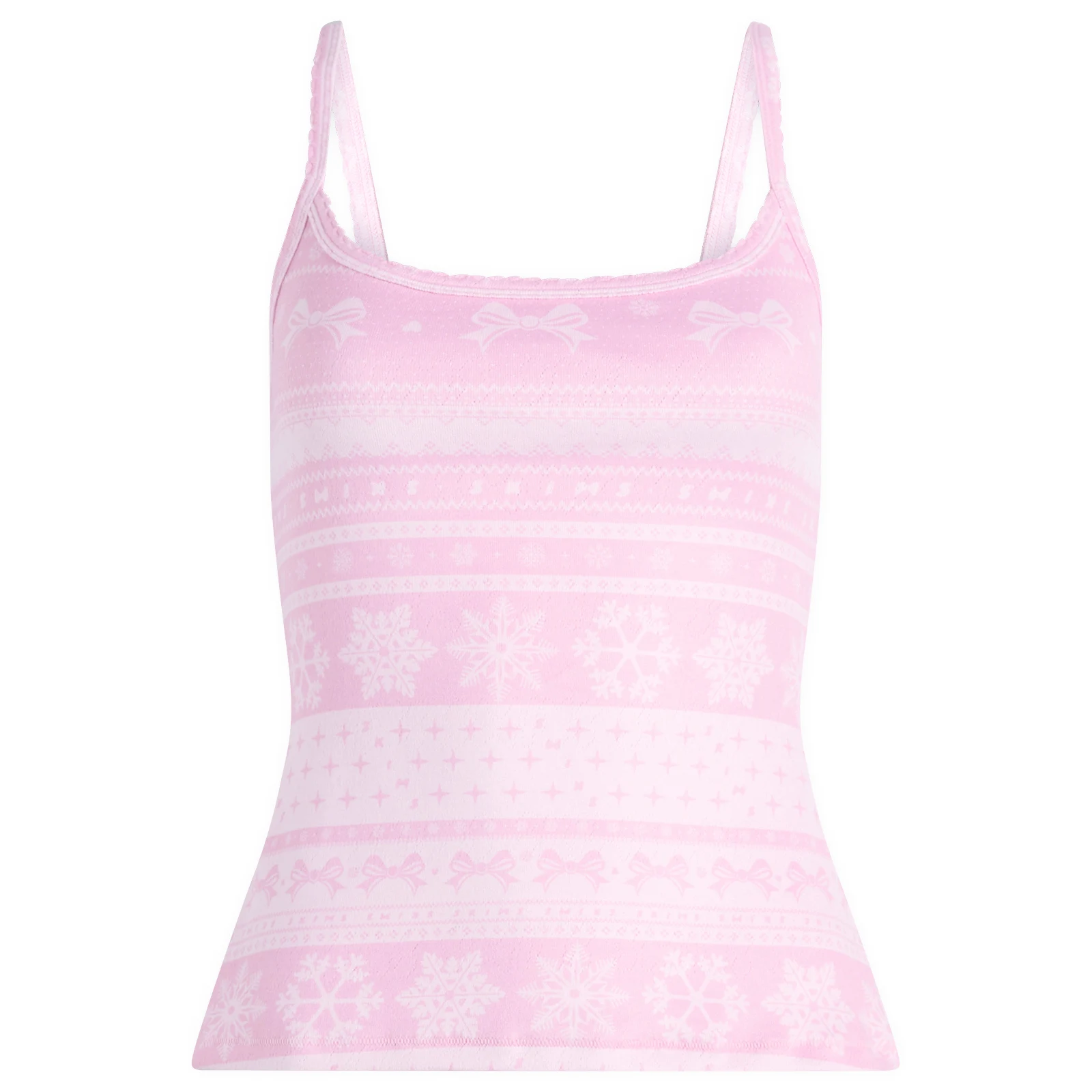 SKIMS Plush Pointelle Cami Top