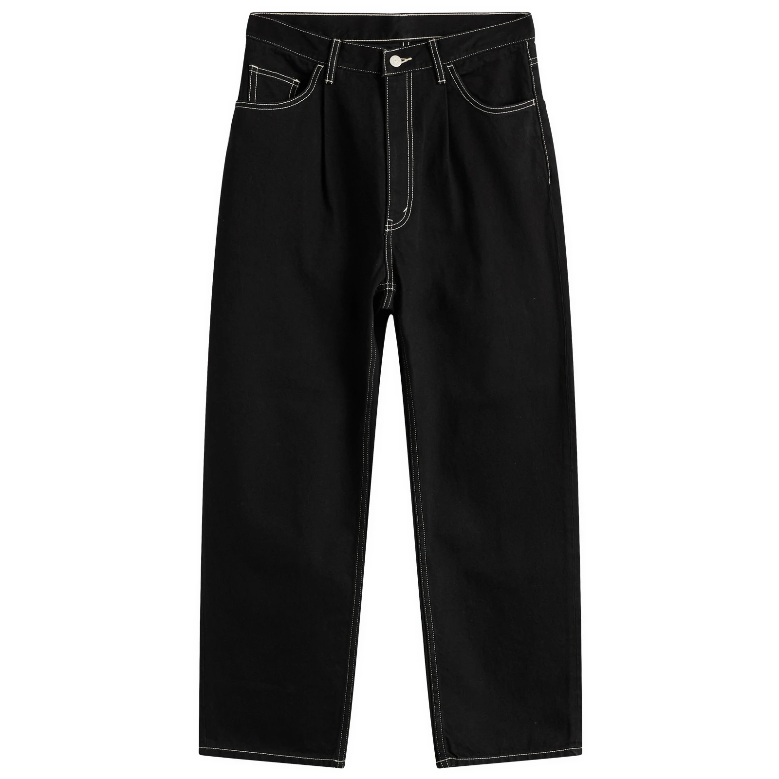BEAMS Wide Tapered Denim Jeans