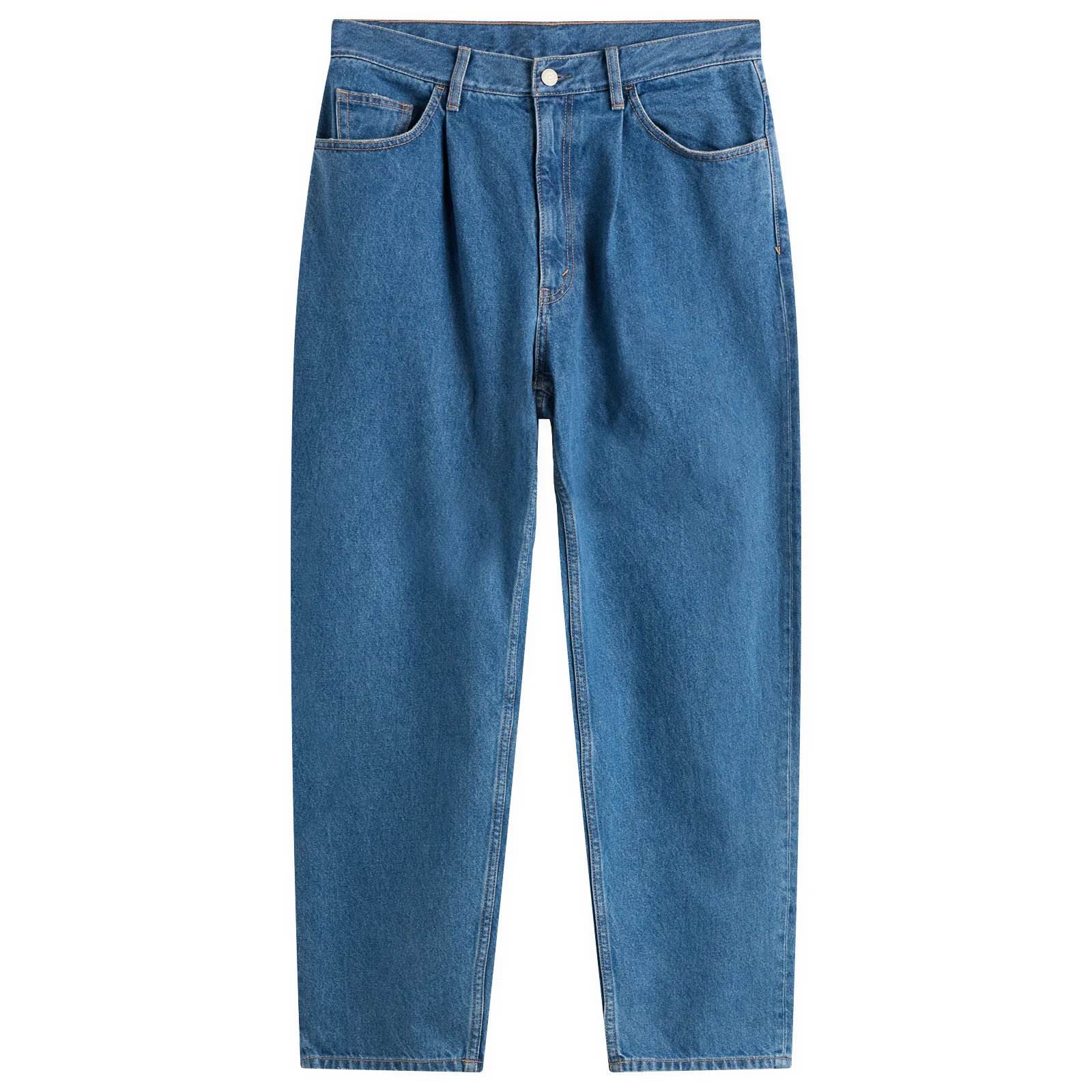 BEAMS Wide Tapered Denim Jeans