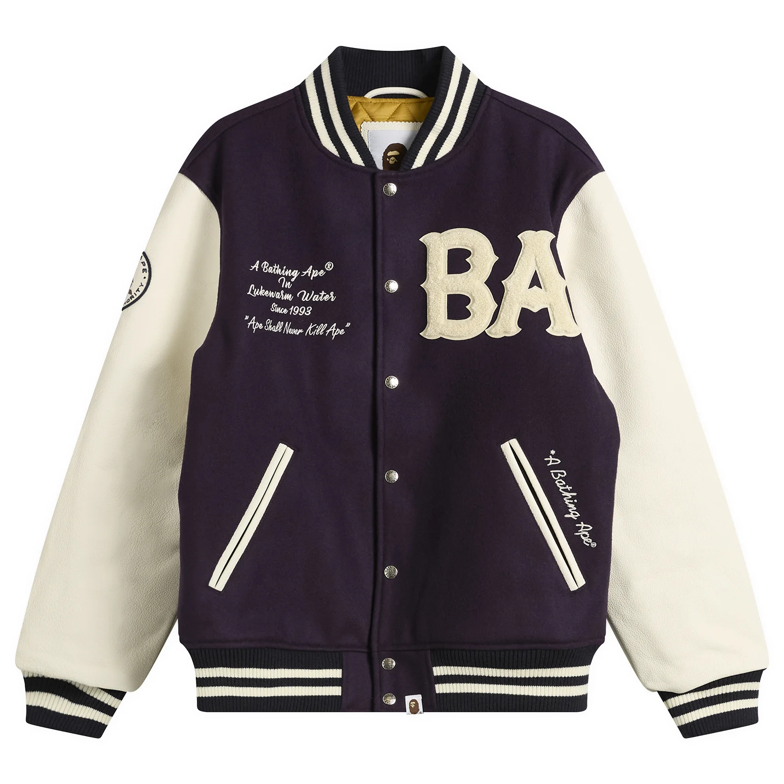 A Bathing Ape Varsity Jacket