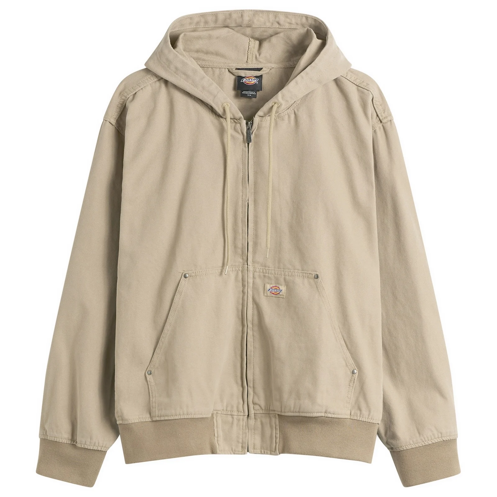 Dickies Unlined Canvas Hooded Bomber Jacket