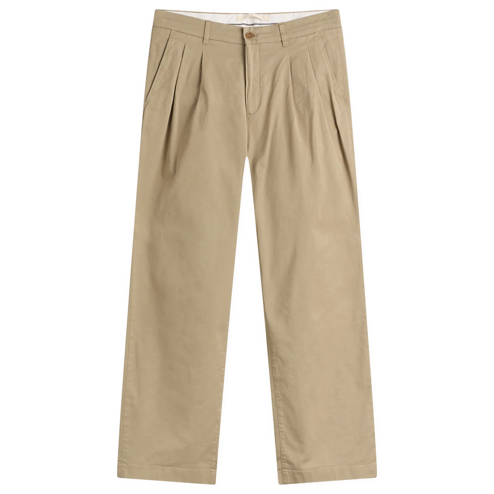 Norse Projects Hestur Relaxed Twill Pleated Trousers