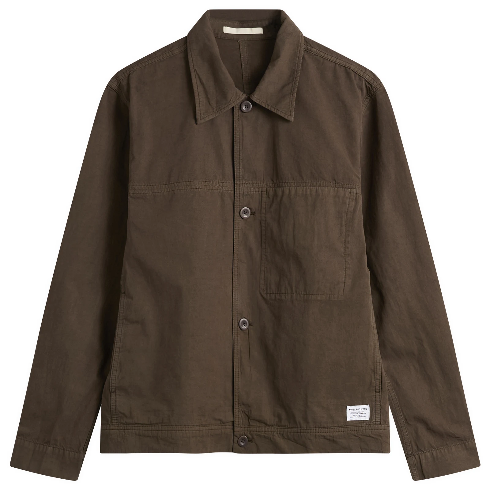 Norse Projects Arresskov Compact Cotton Shirt Jacket