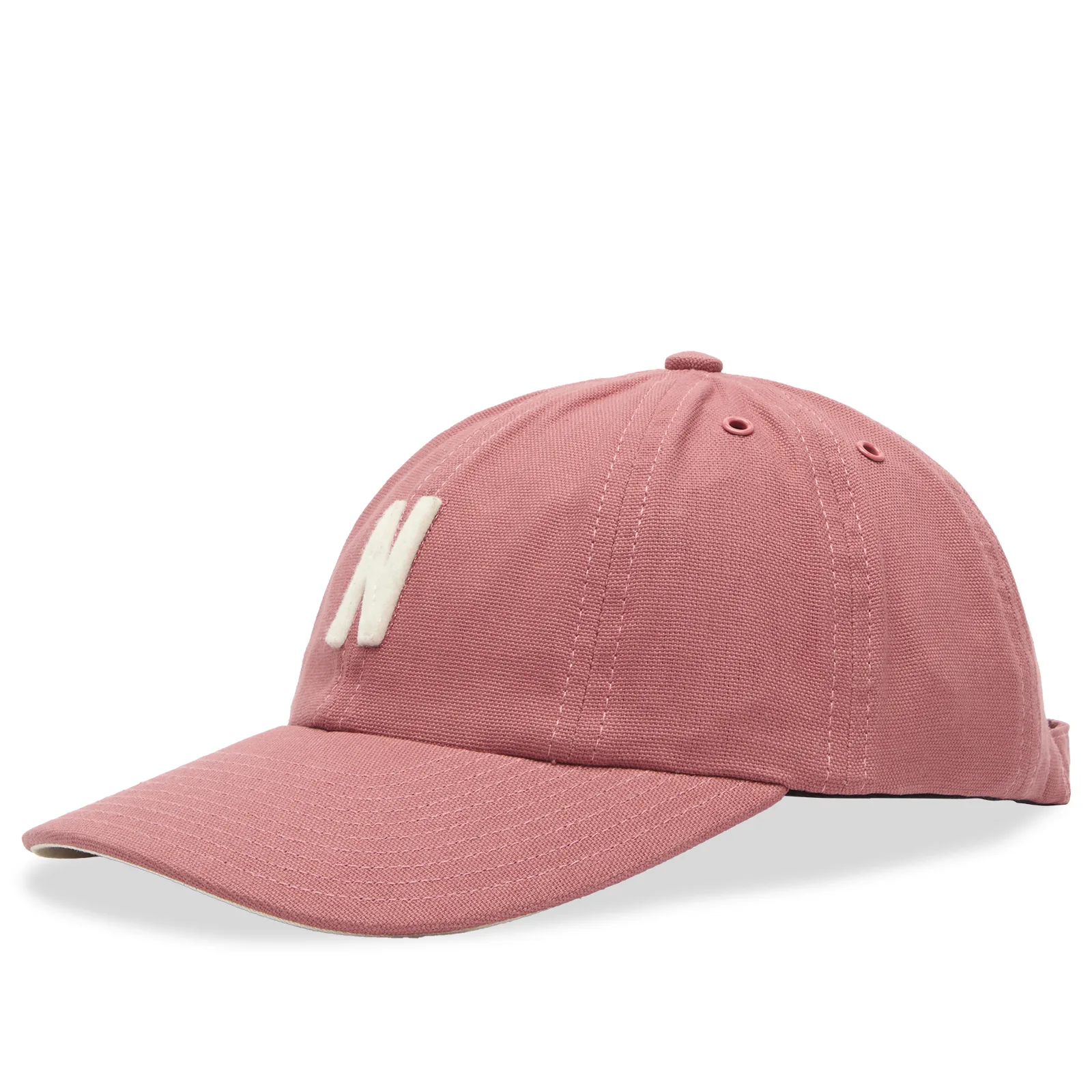 Norse Projects Light Canvas Felt N 8 Panel Cap