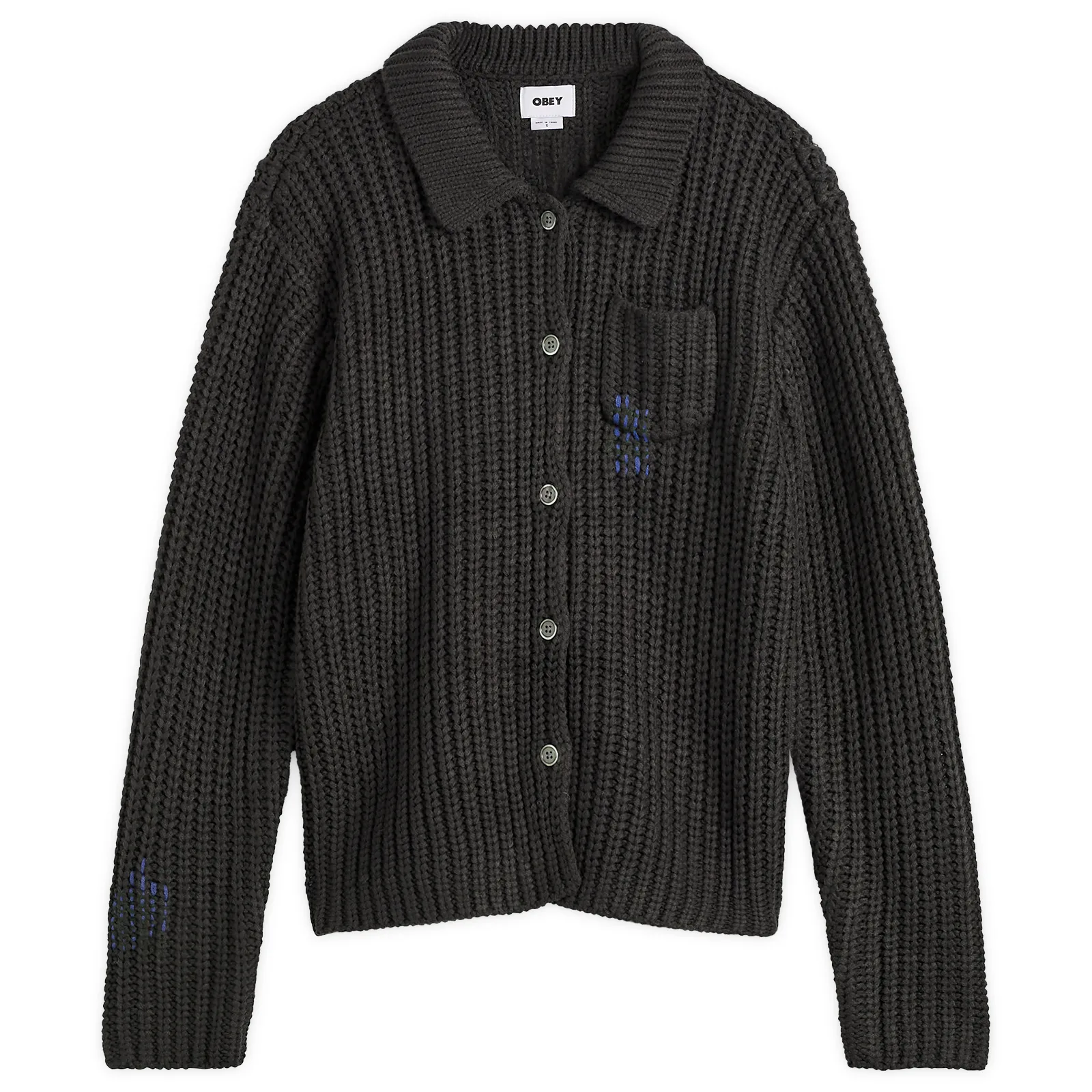 Obey Julian Button Down Sweater