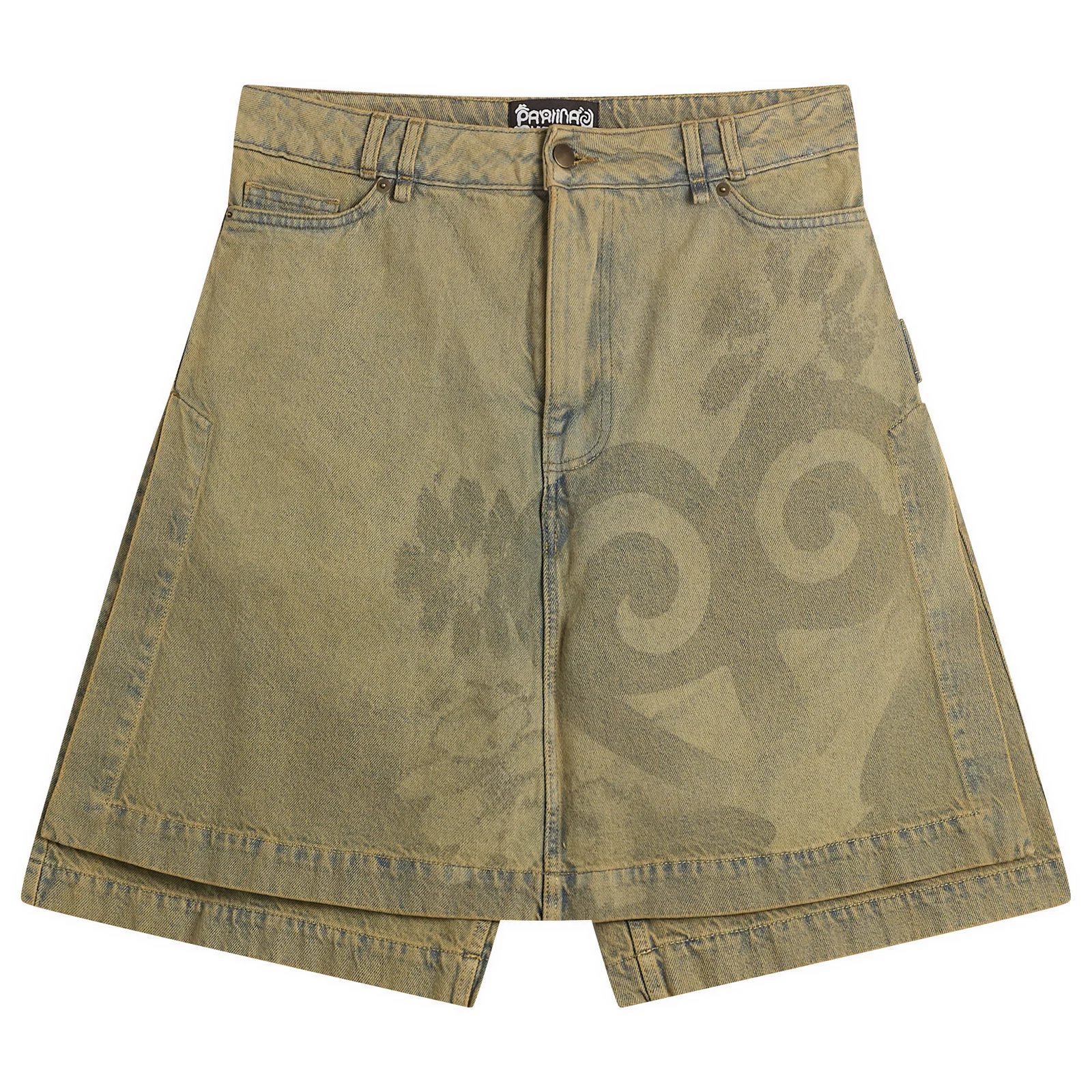 Paolina Russo Denim Skort