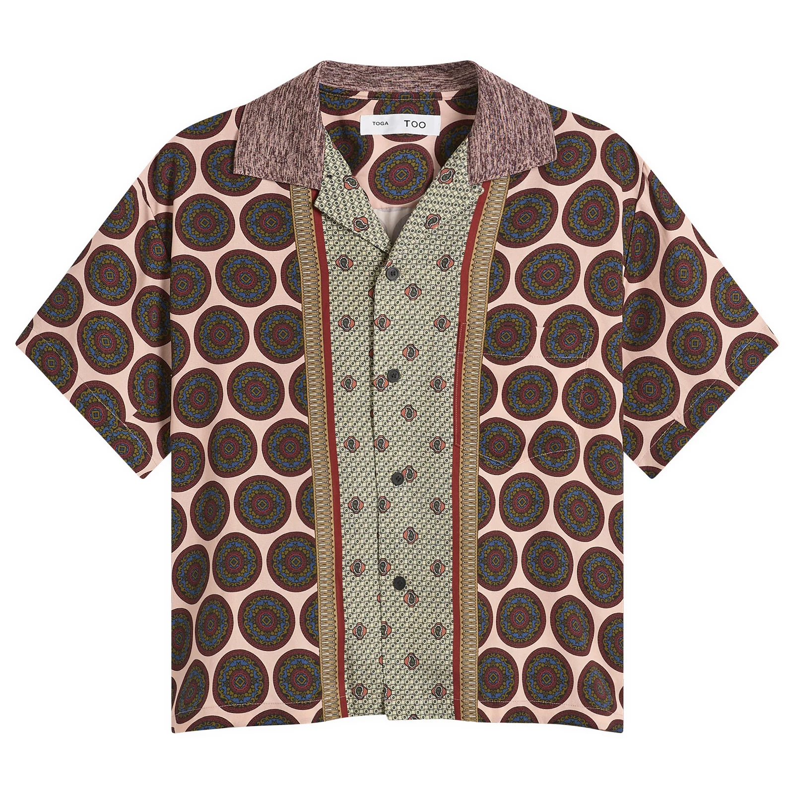 TOGA Inner Print Short Sleeve Shirt