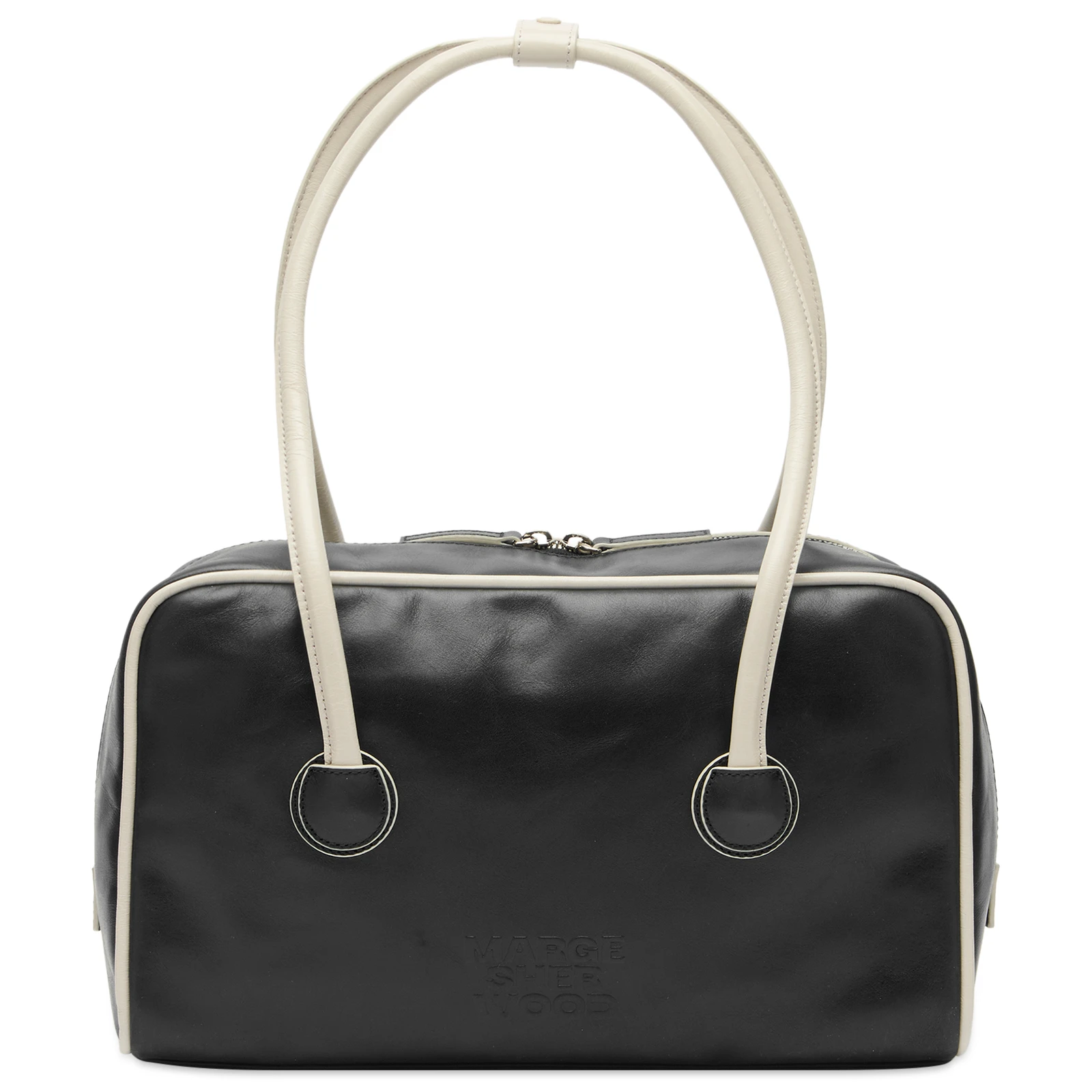 MARGESHERWOOD Soft Piping Boston Bag