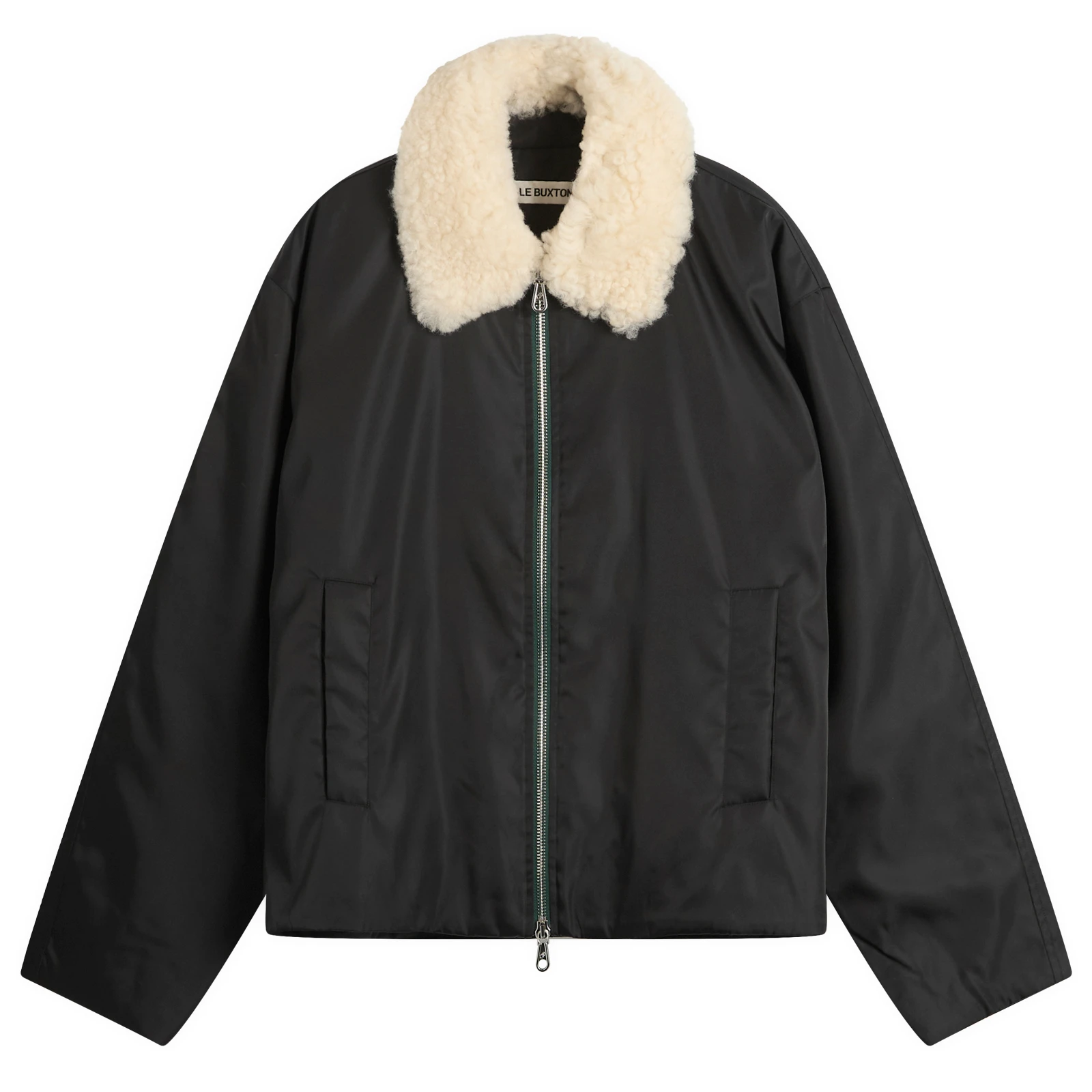 Cole Buxton High Pile Collar Cargo Jacket