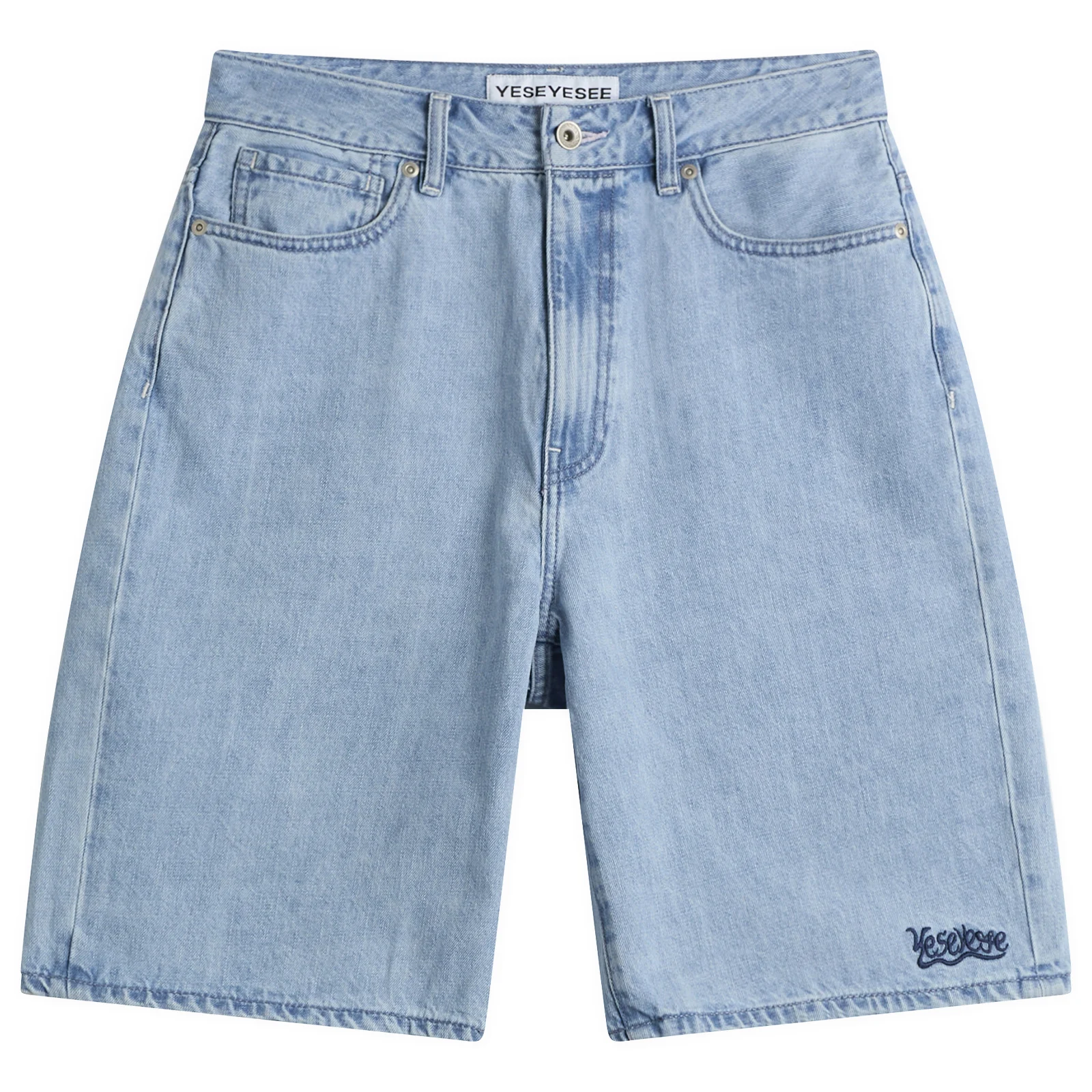 YESEYESEE Basal 5 Pockets Denim Shorts