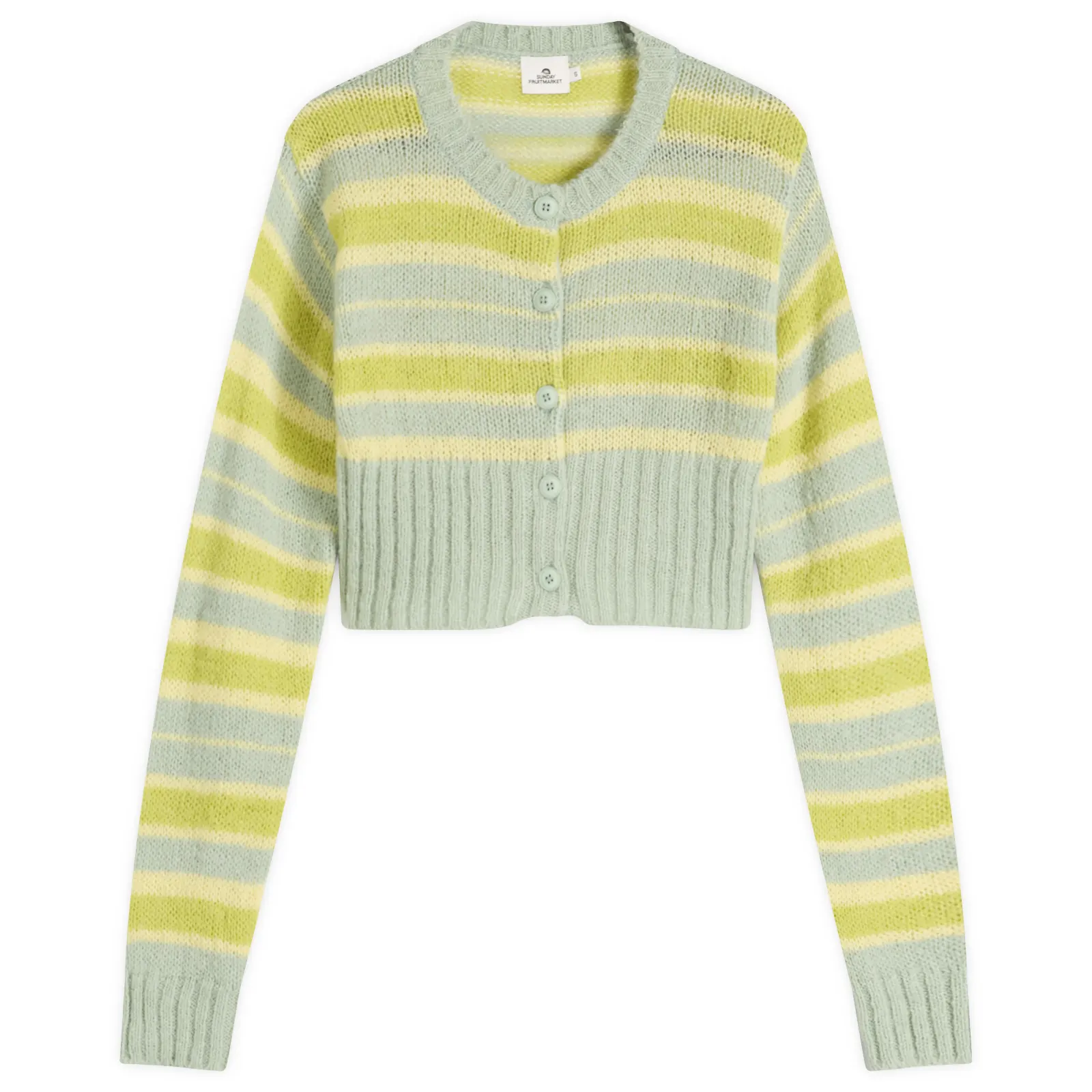SUNDAYFRUITMARKET Sun Cropped Cardigan