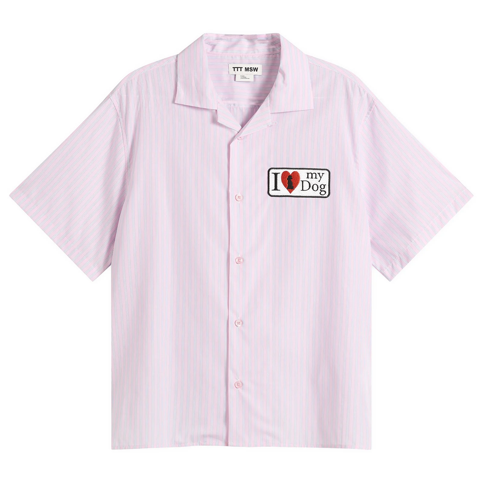 TTT MSW I Love My Dog Half Sleeve Shirt