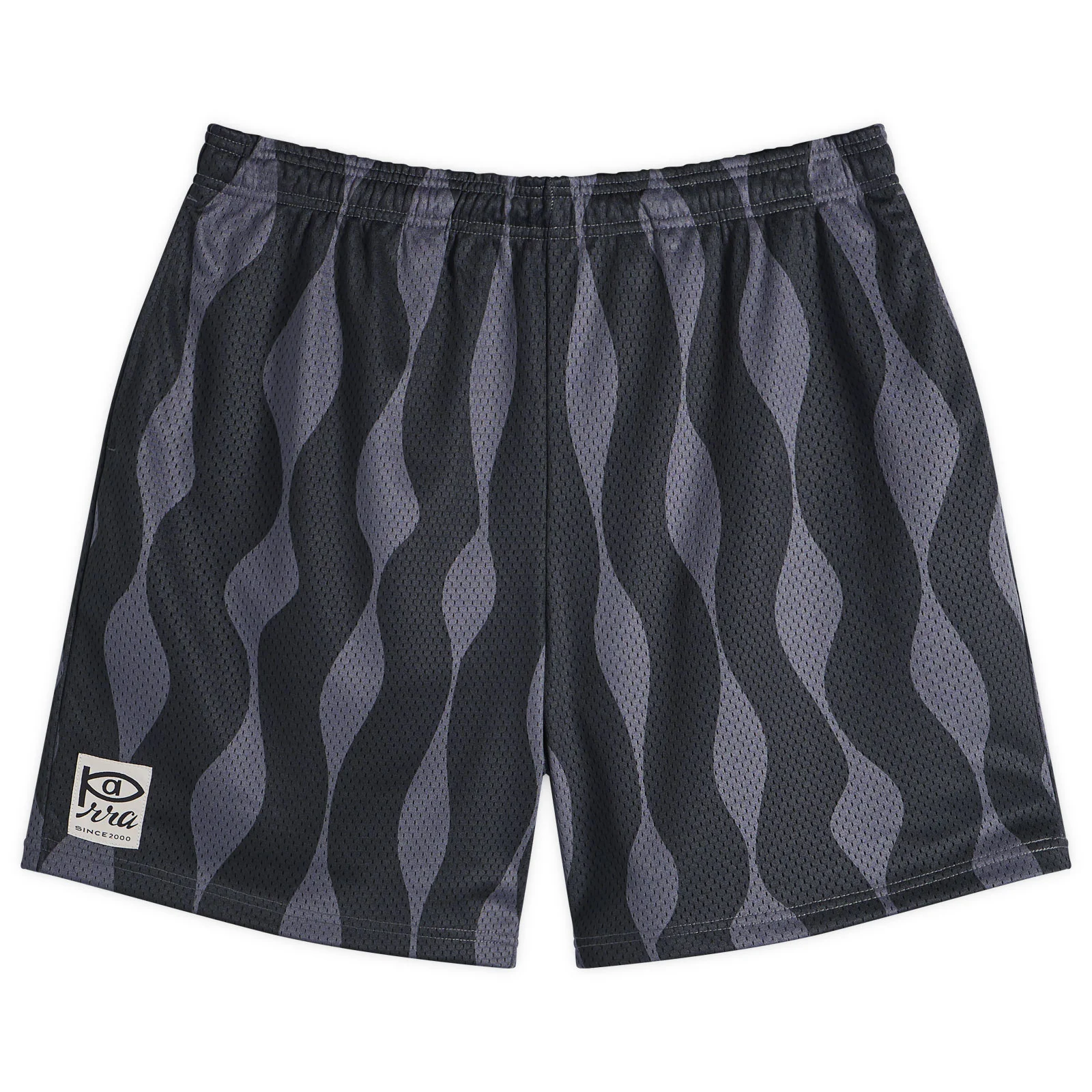 By Parra Waved Mesh Shorts