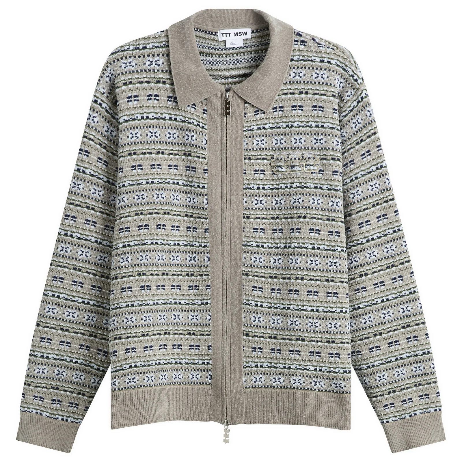 TTT MSW Zip Knit Cardigan