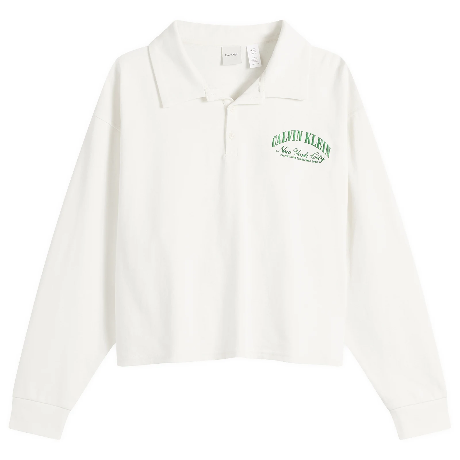 Calvin Klein Logo Cotton Jersey Polo