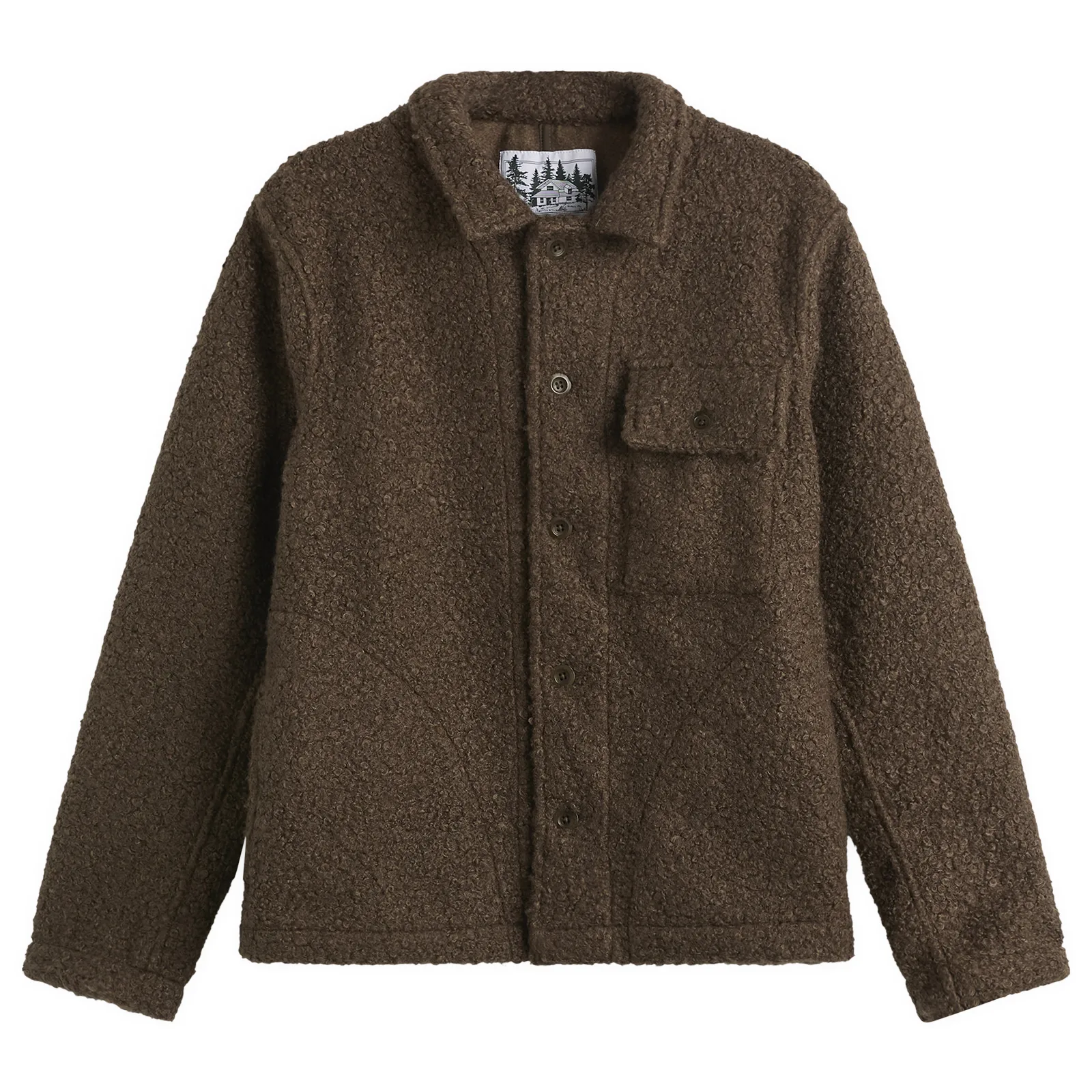 Café Mountain Curly Boxy Explorers Jacket