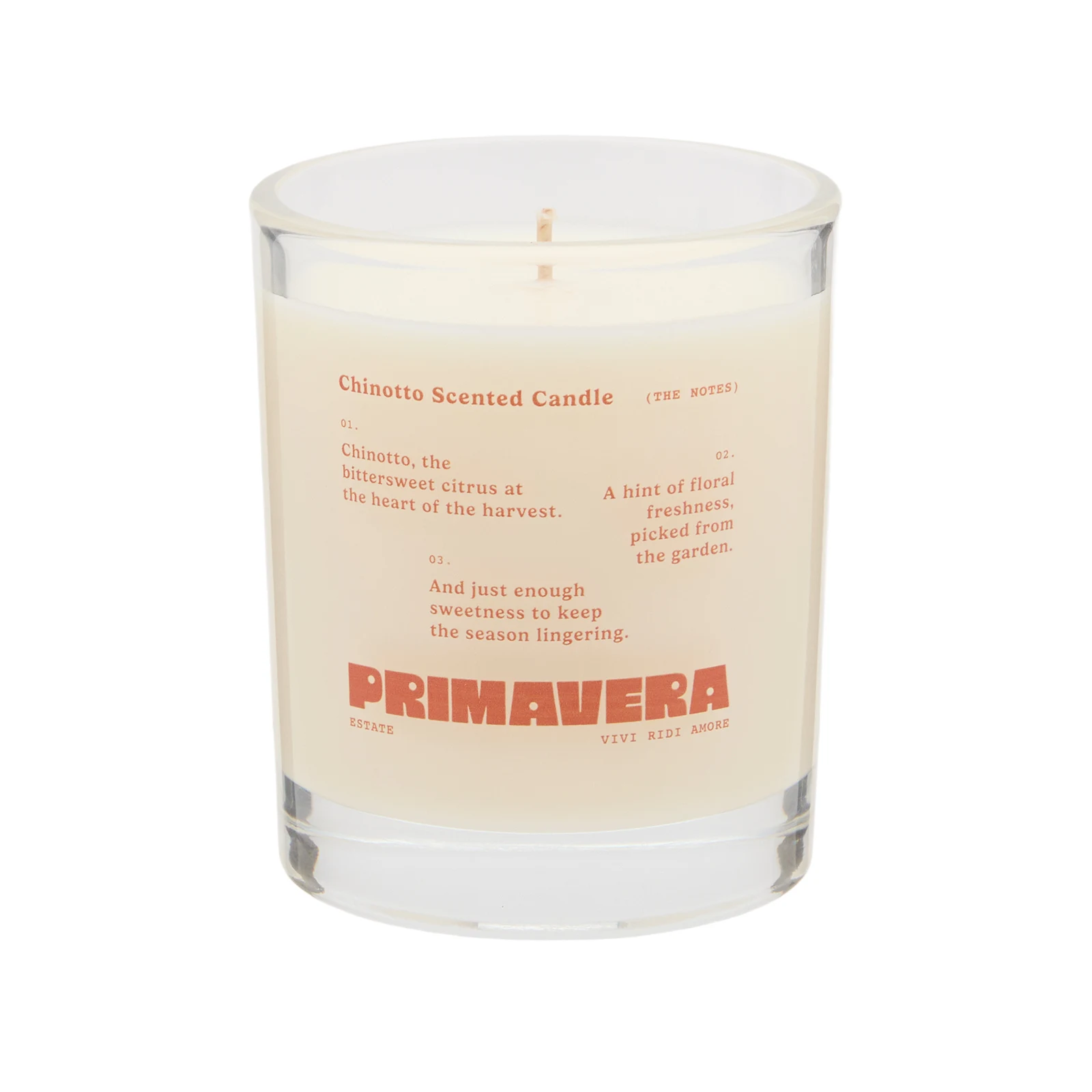 Earl of East x Primavera Estate Candle - Bitter Orange