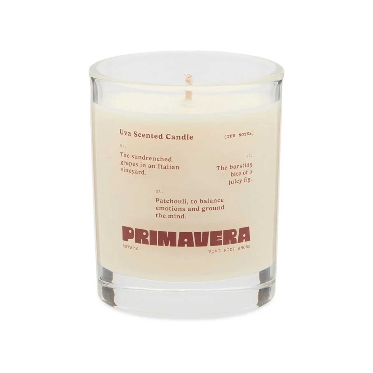 Earl of East x Primavera Estate Candle - UVA