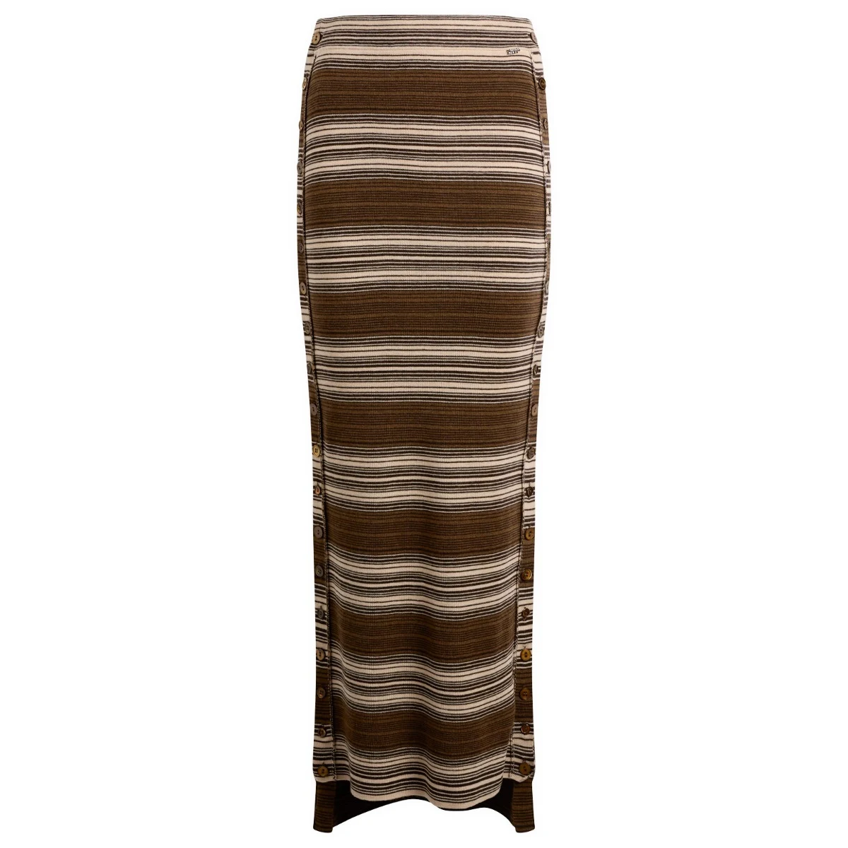 KNWLS x Miss Sixty Knitted Skirt in Stripe
