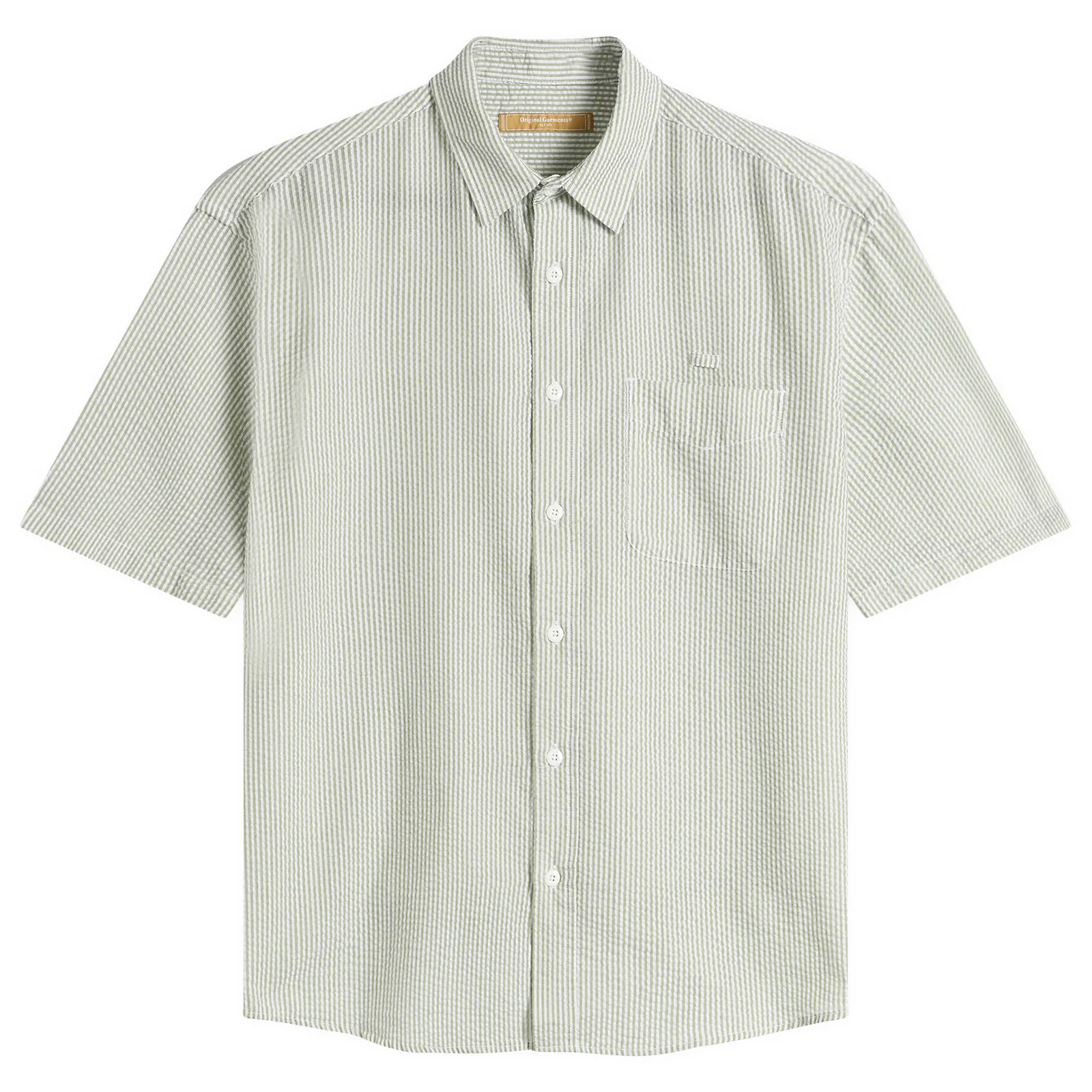 FrizmWORKS OG Stripe Seersucker Short Sleeve Shirt