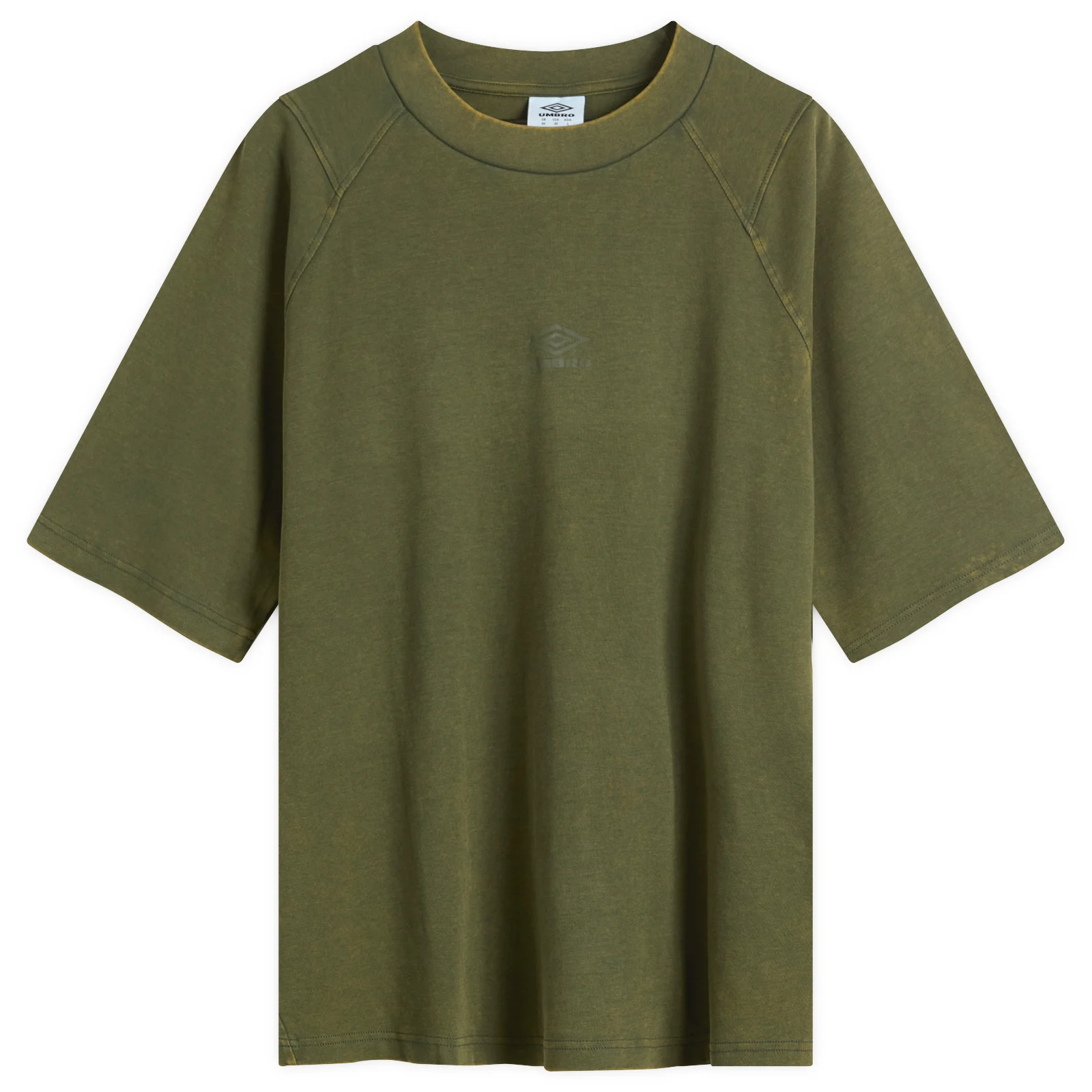 Umbro Washed High Neck Boxy T-Shirt